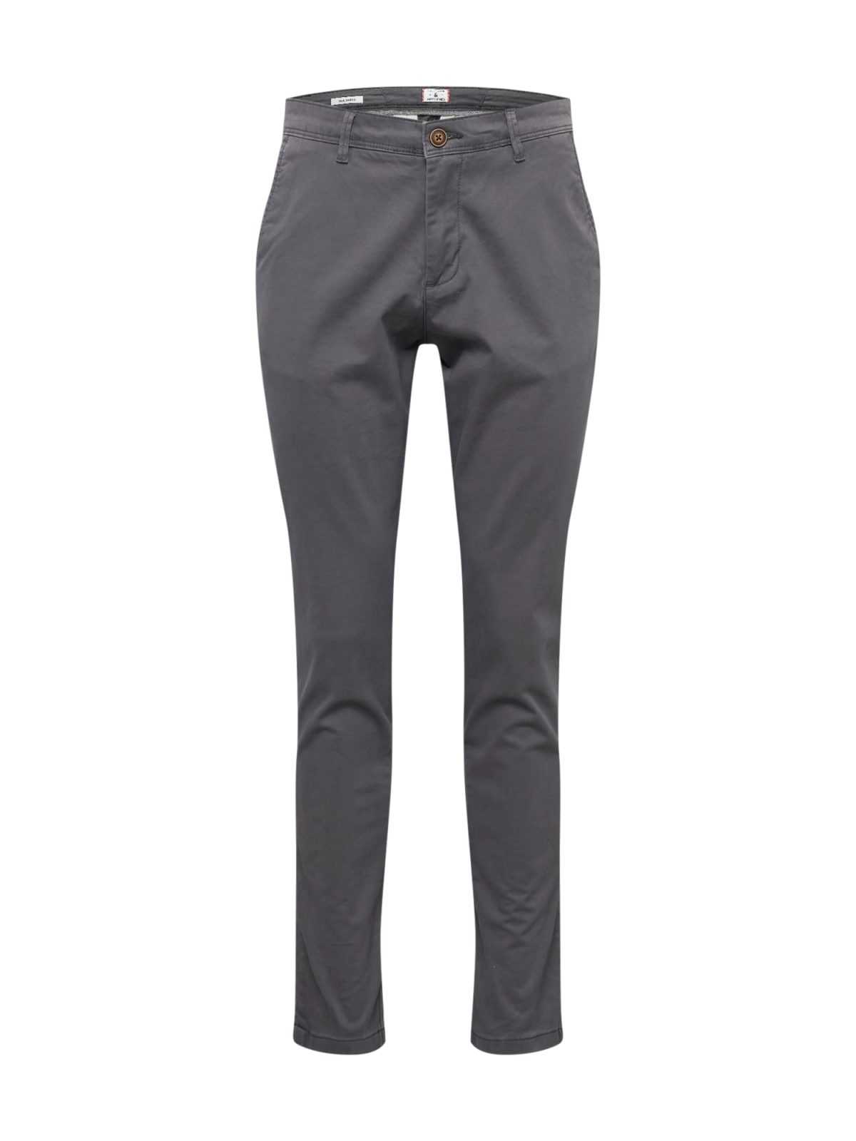 JACK & JONES Chino hlače 'Marco Bowie'  siva