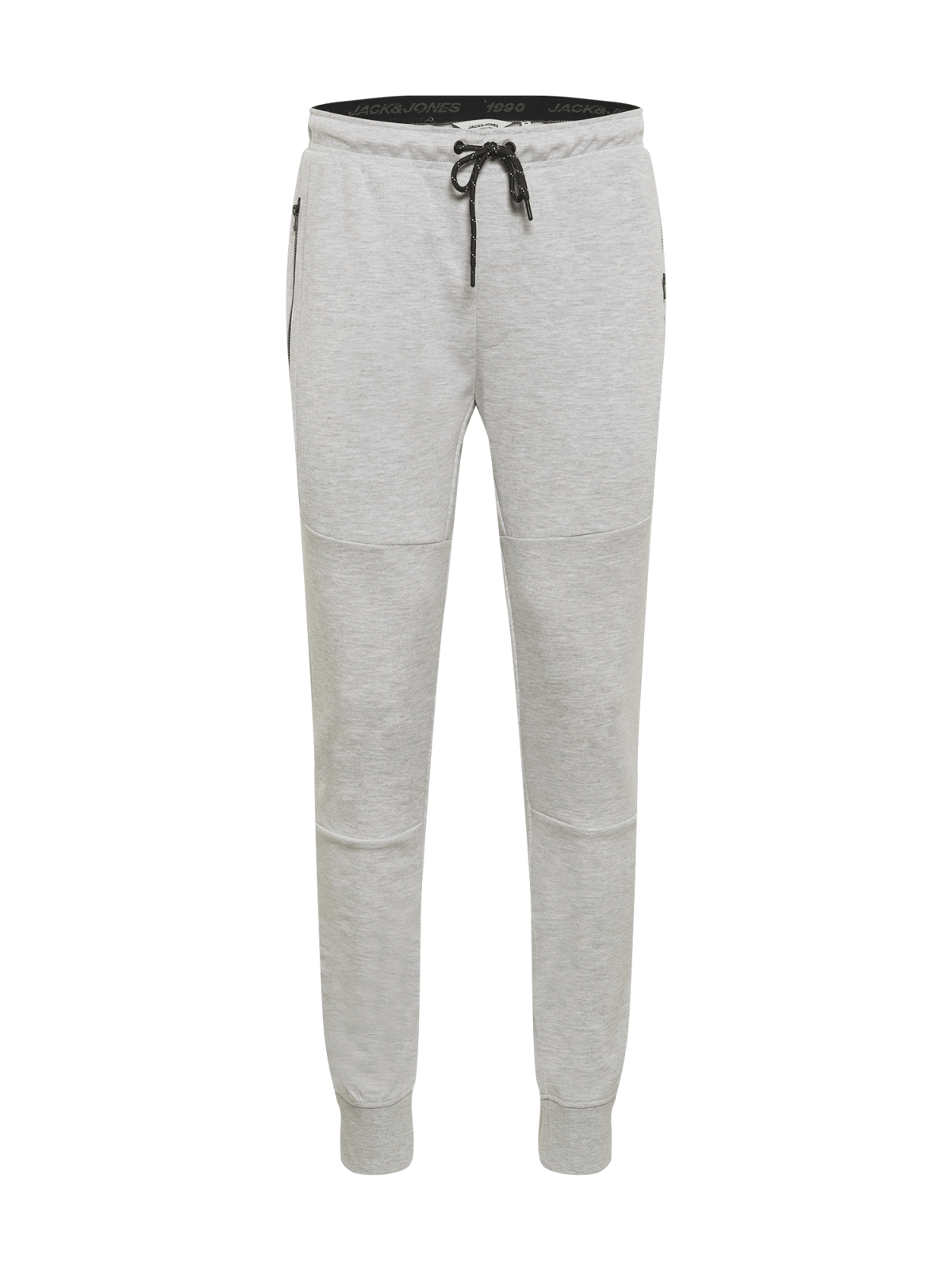 JACK & JONES Hlače 'Will'  pegasto siva