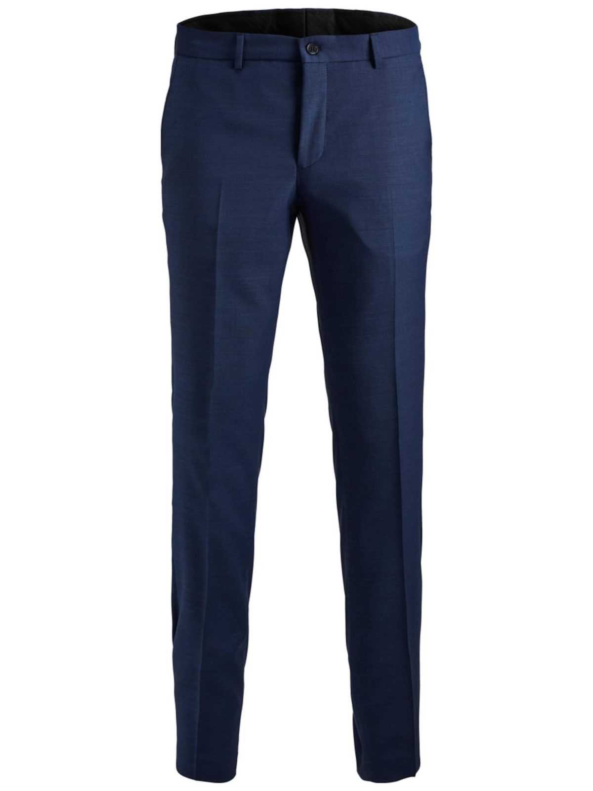 JACK & JONES Hlače na rob 'Solaris'  temno modra