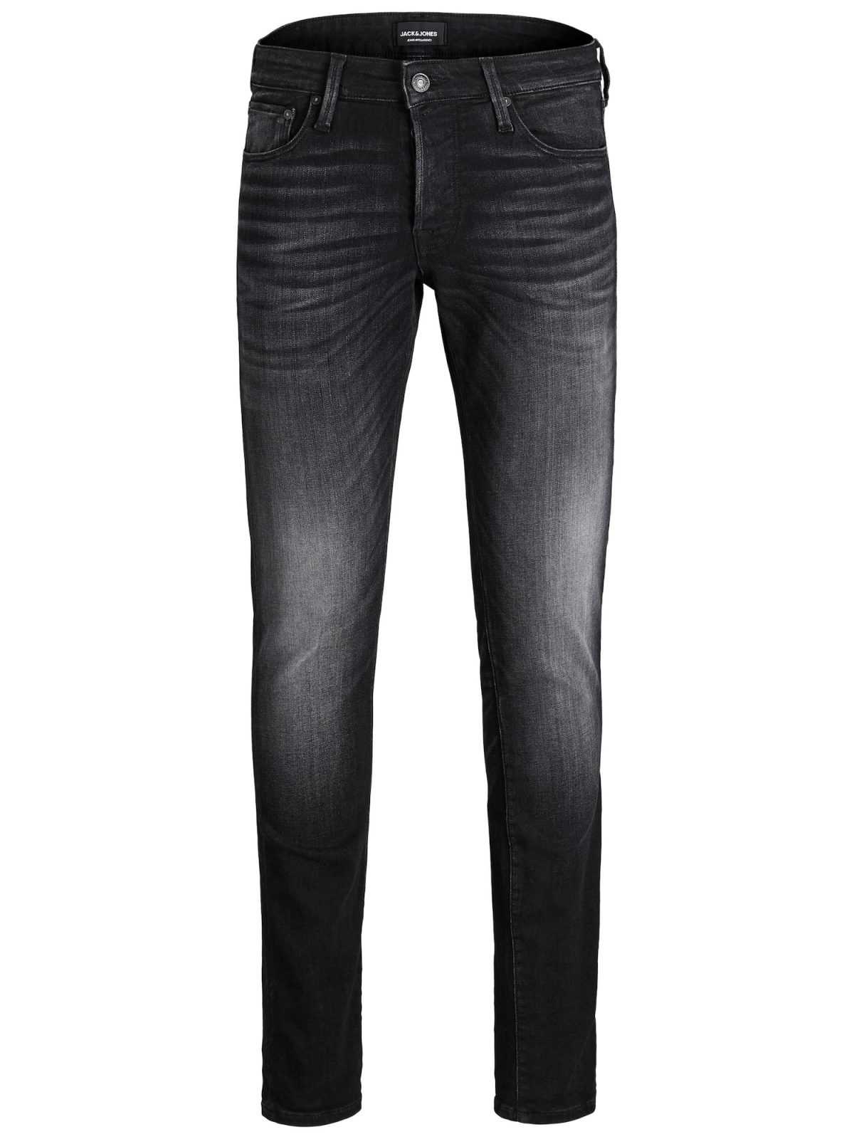 JACK & JONES Kavbojke 'Glenn'  črn denim