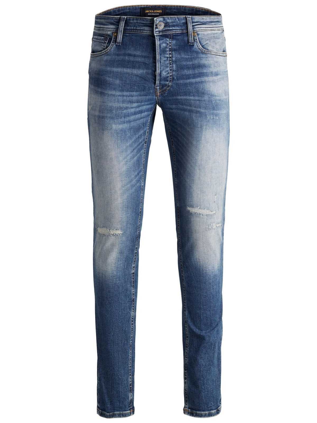 JACK & JONES Kavbojke 'Glenn'  moder denim