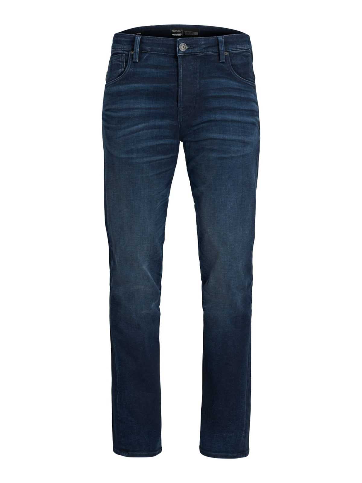 JACK & JONES Kavbojke 'Mike Ron'  temno modra