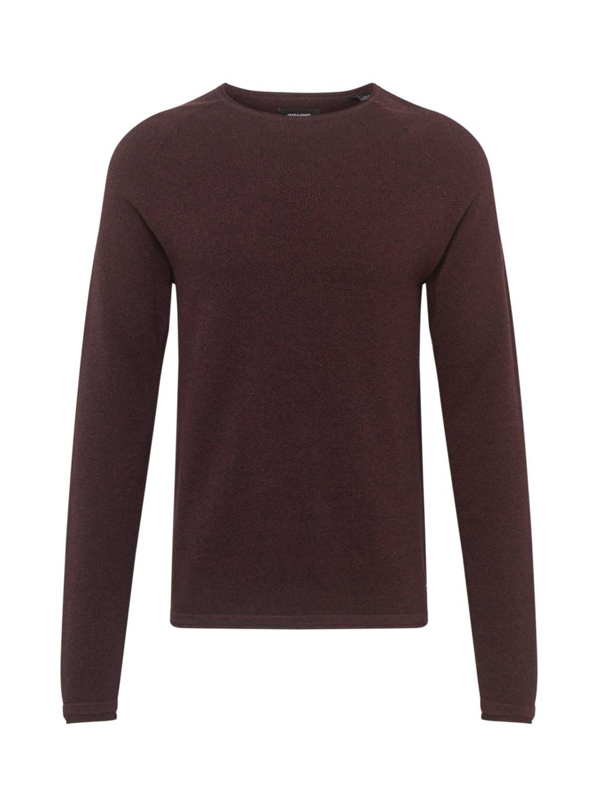 JACK & JONES Pulover 'Hill'  bordo