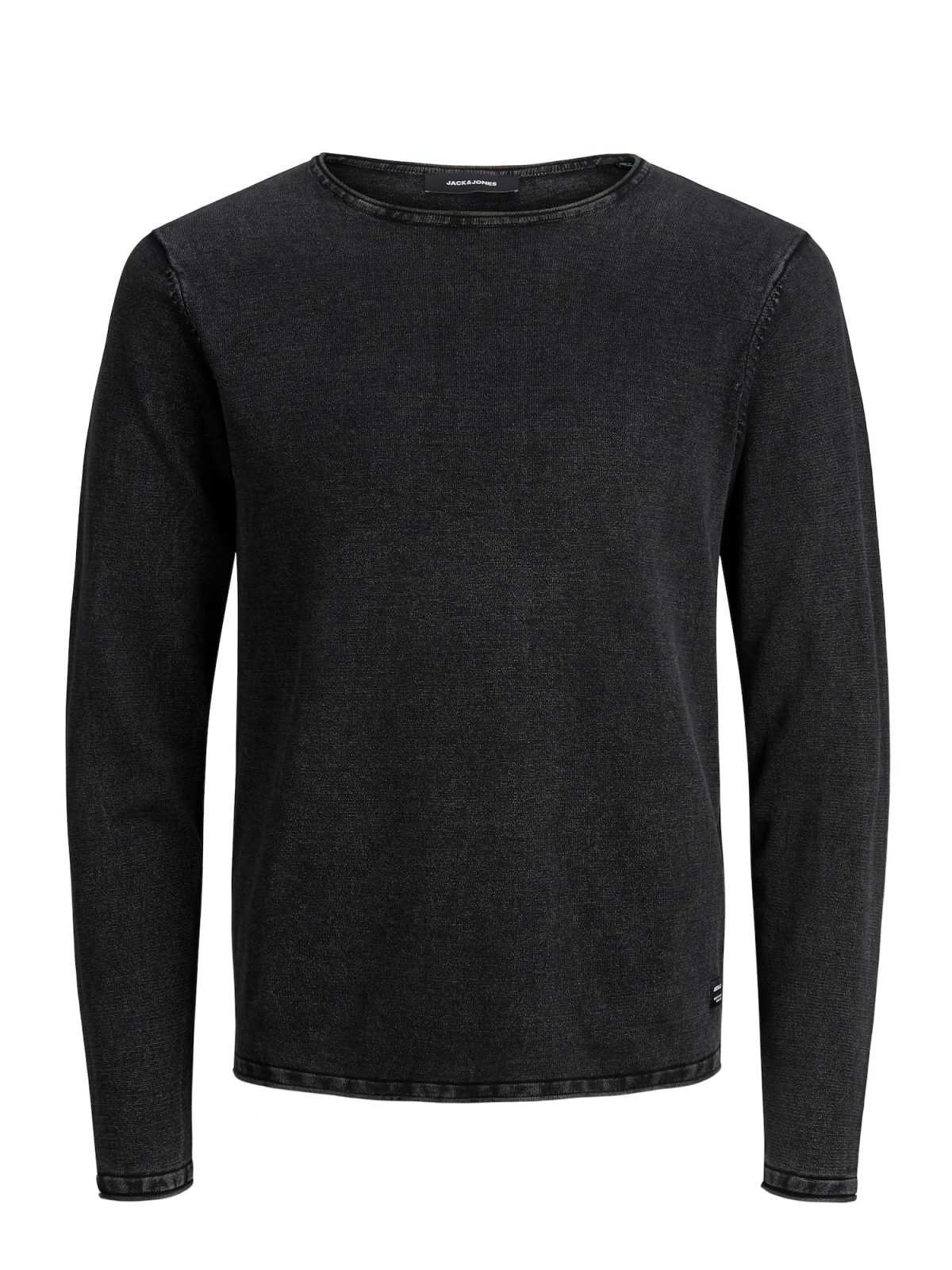 JACK & JONES Pulover 'Leo'  črna