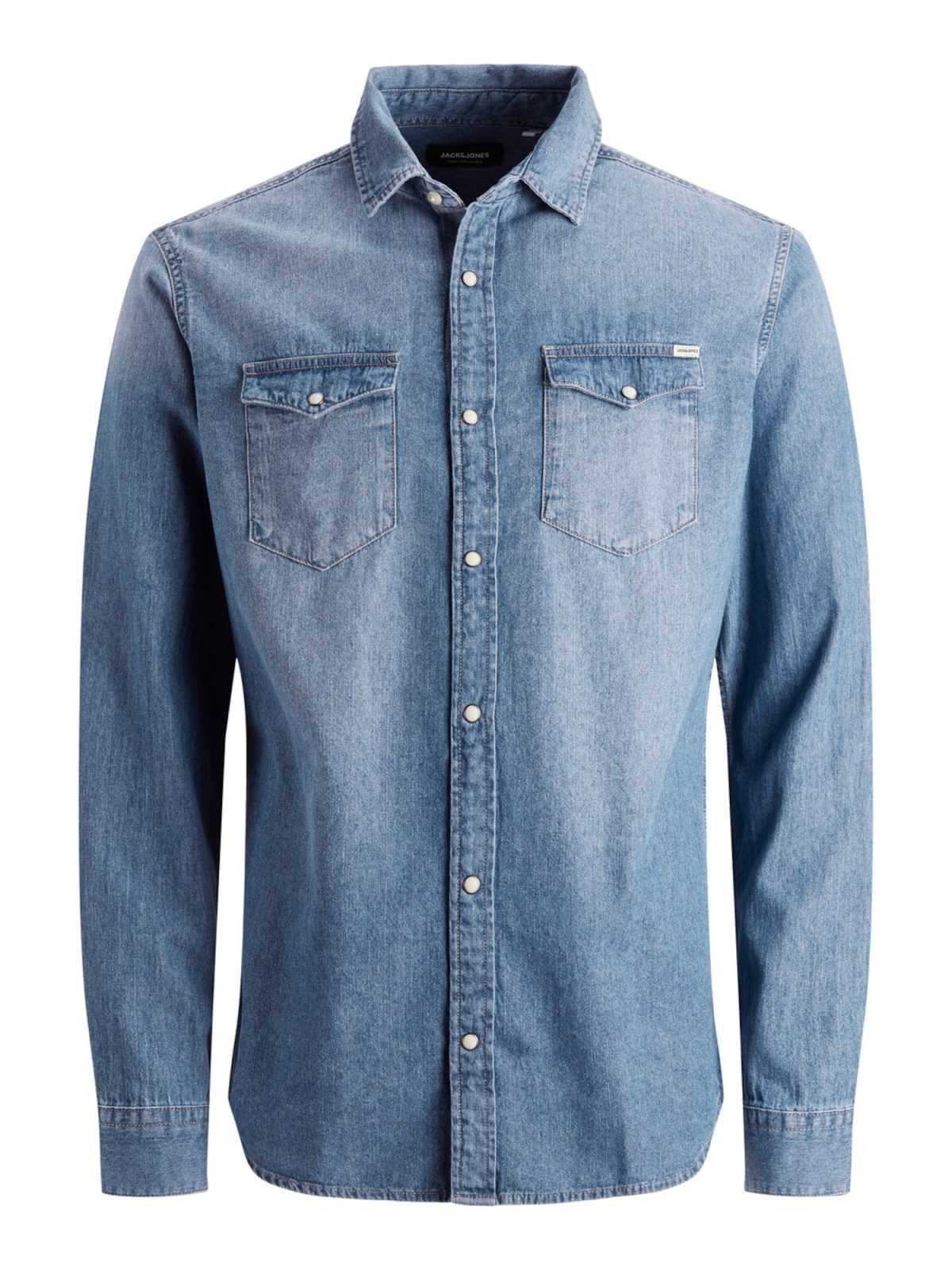 JACK & JONES Srajca 'Sheridan'  moder denim