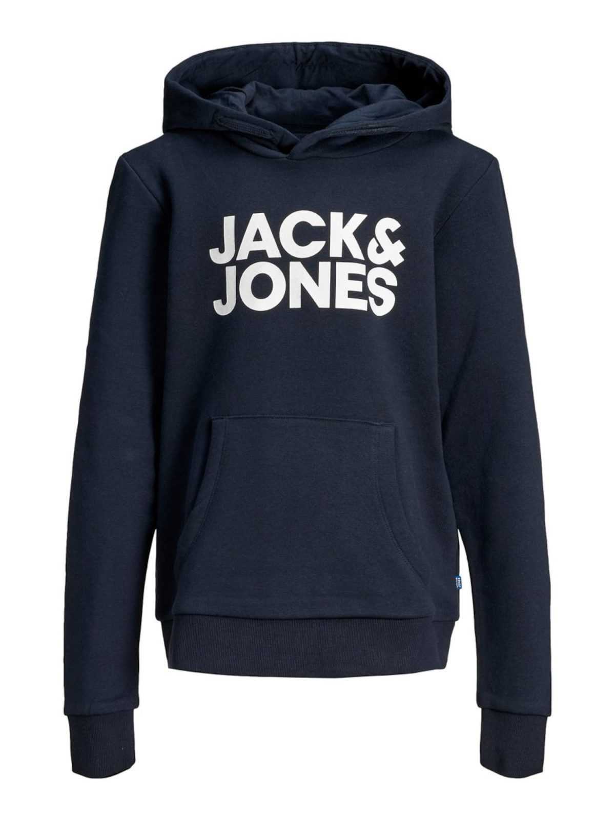 Jack & Jones Junior Majica  mornarska / bela