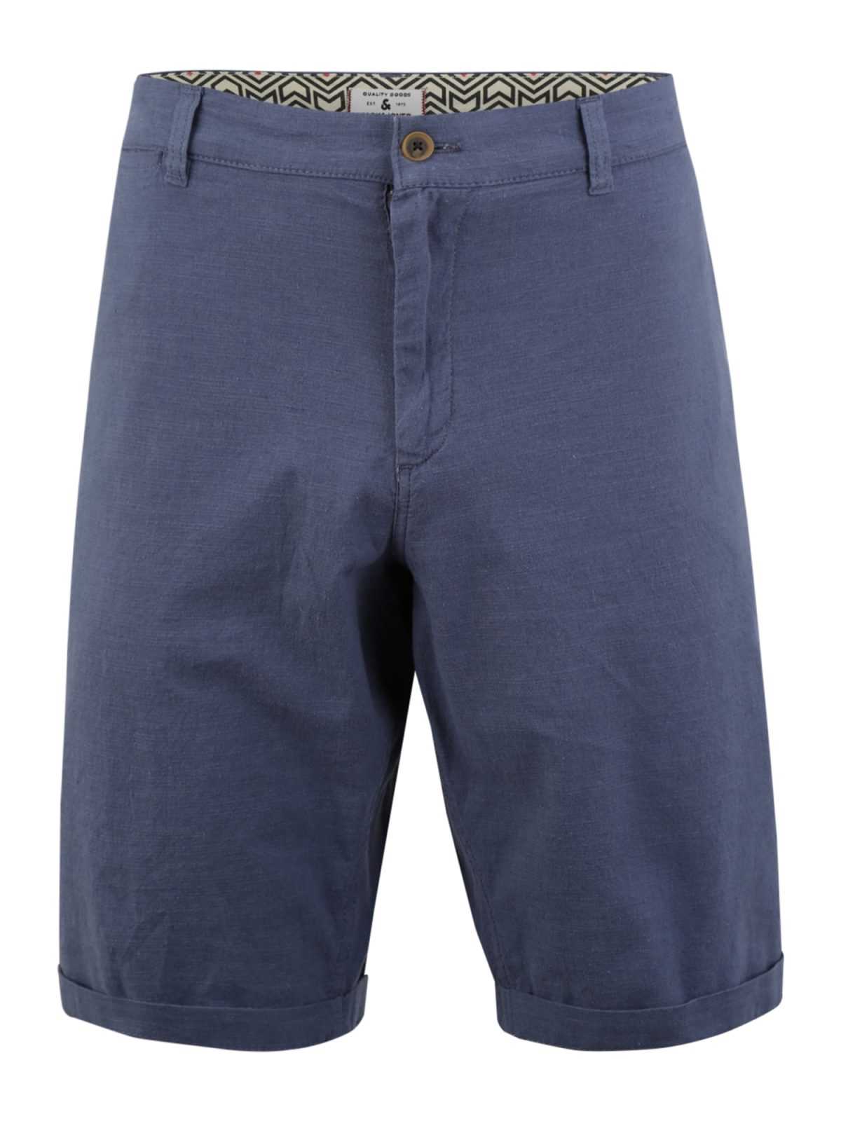 Jack & Jones Plus Chino hlače  modra