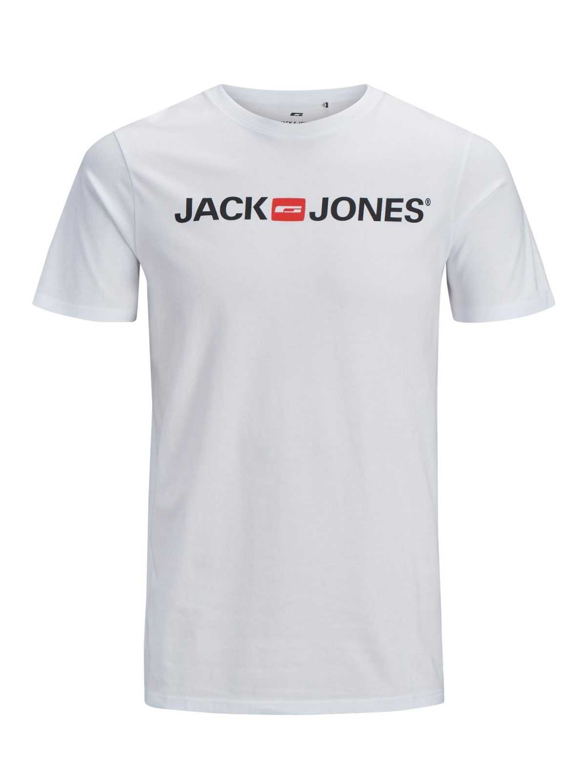 Jack & Jones Plus Majica  mornarska / grenada / bela