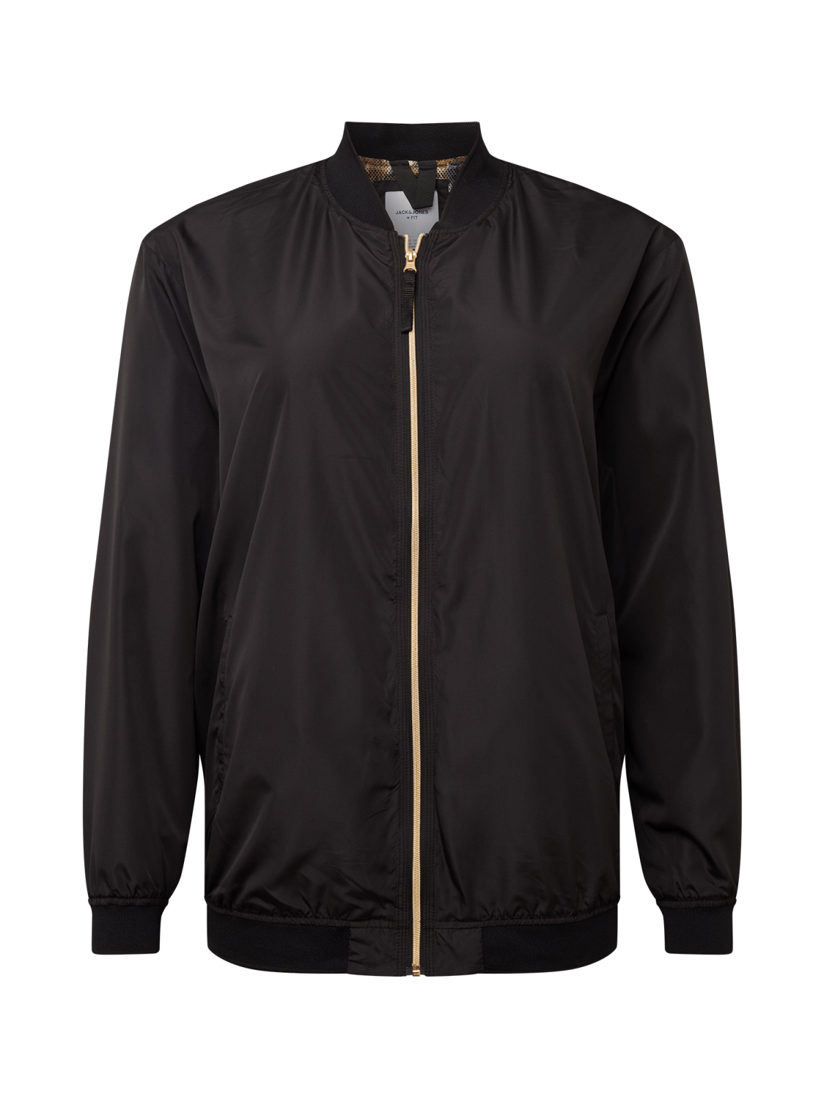Jack & Jones Plus Prehodna jakna  črna