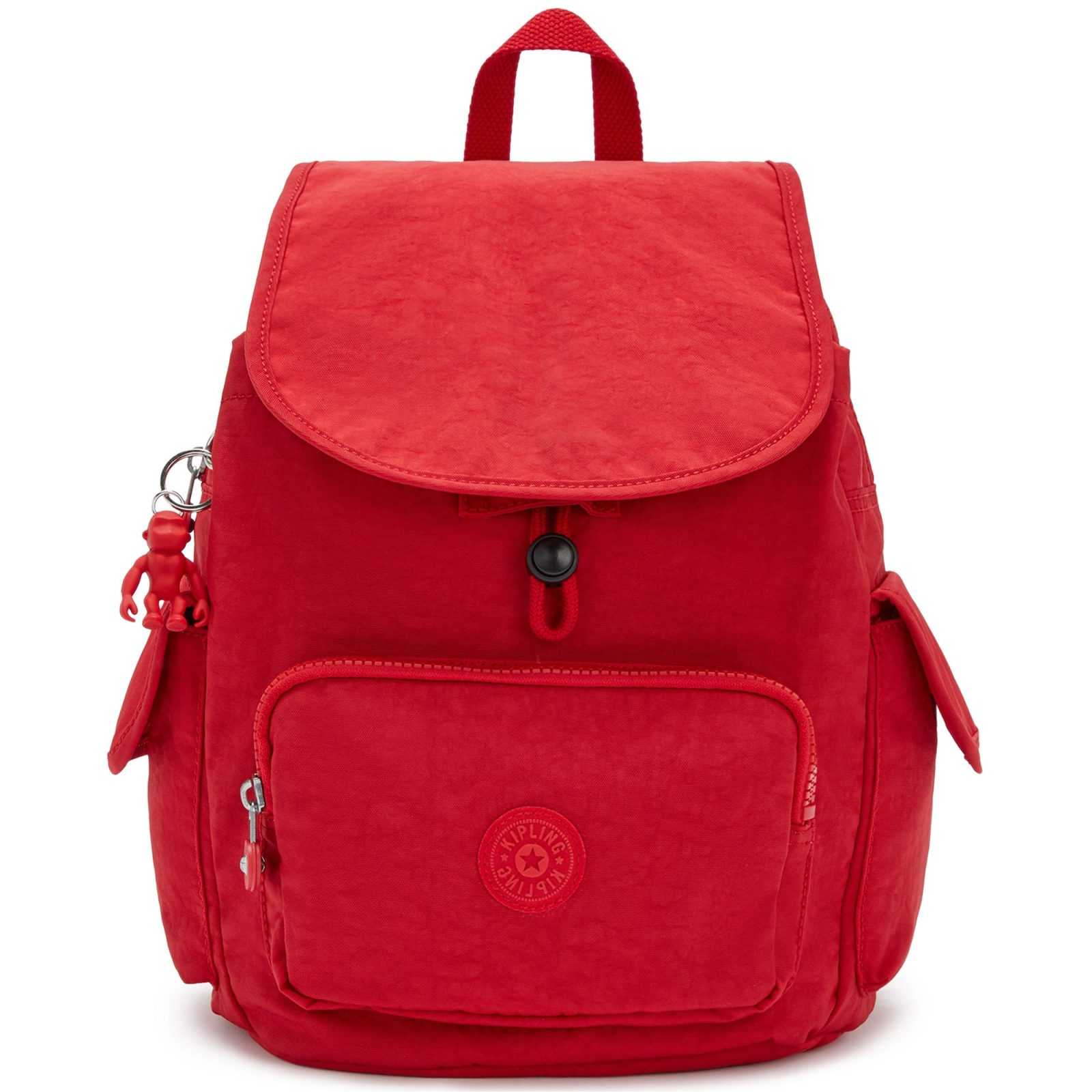 KIPLING Nahrbtnik 'CITY PACK S'  rdeča