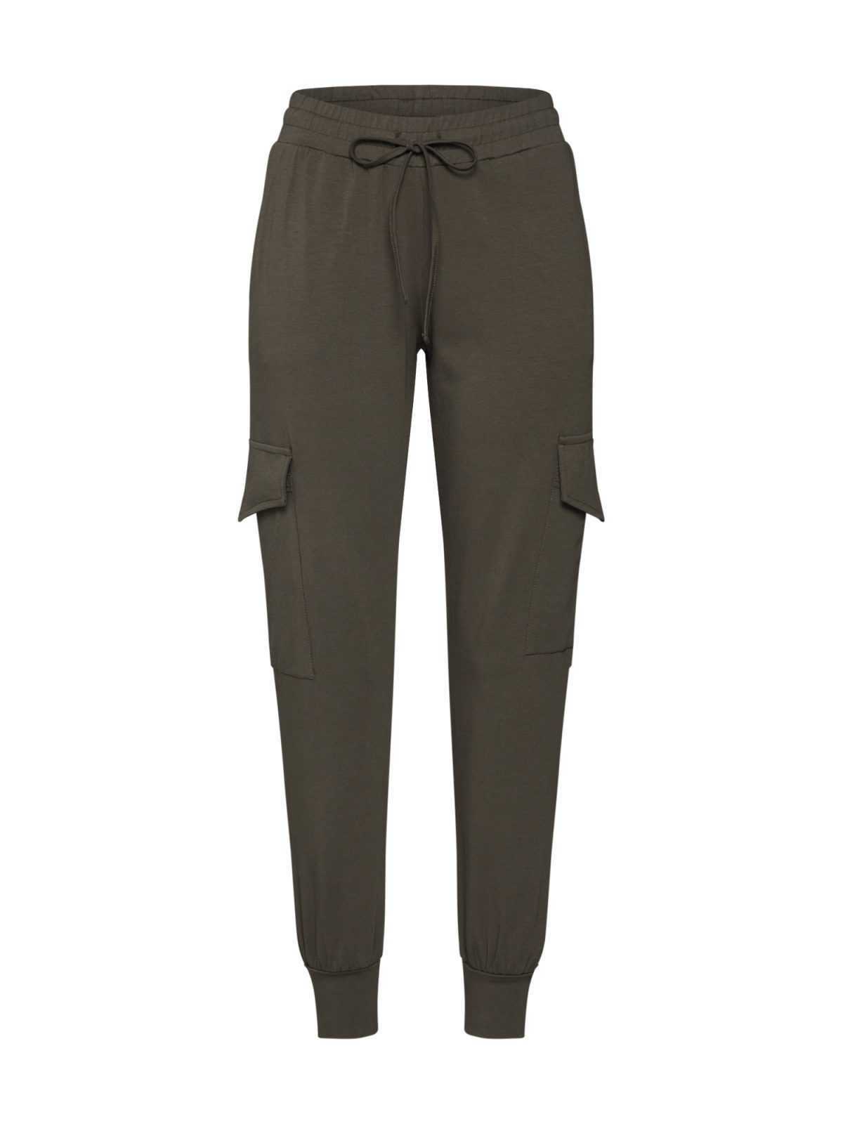 Kaffe Kargo hlače 'KAsiggi Linda Pants'  oliva / temno zelena