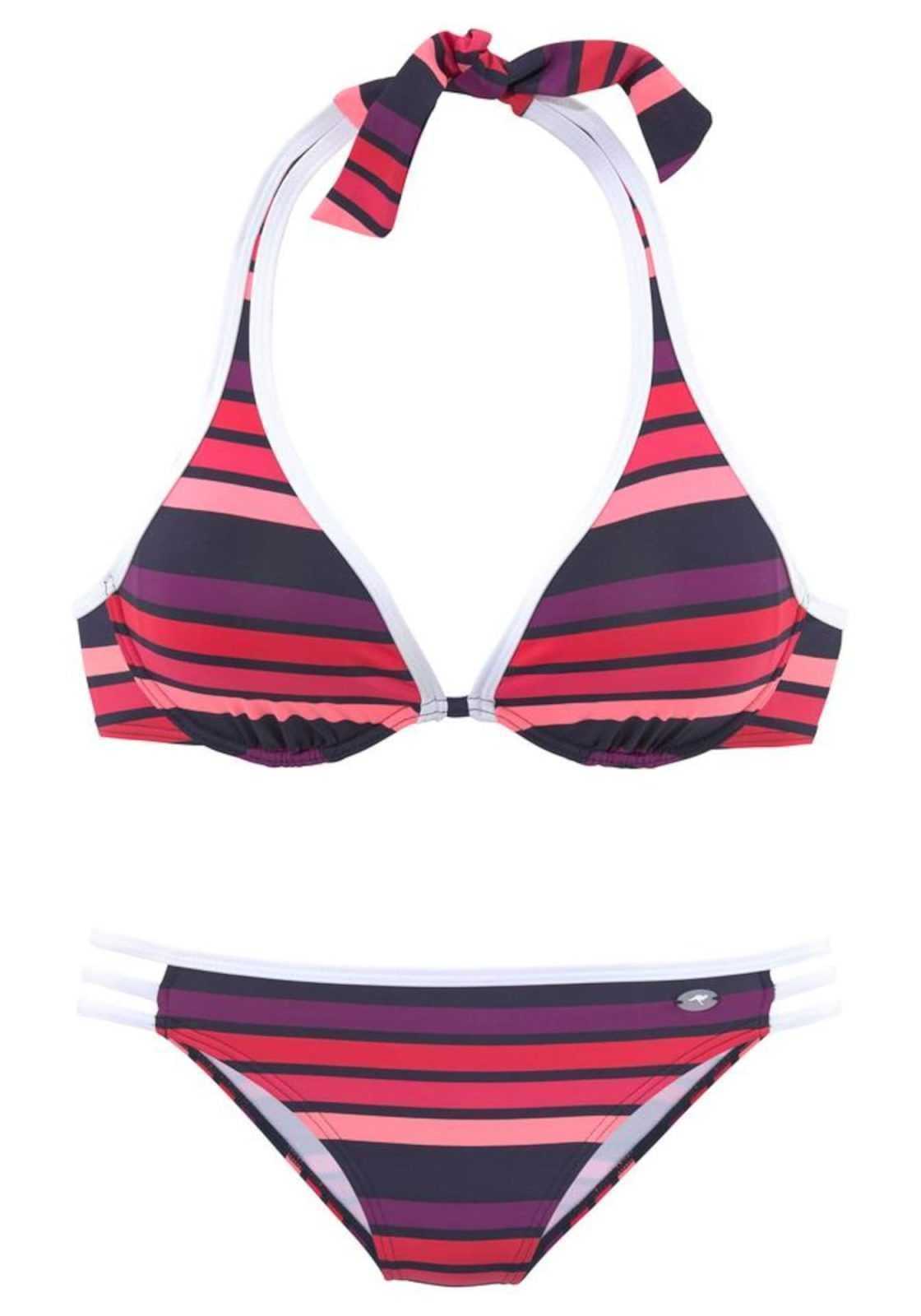 KangaROOS Bikini  temno liila / roza