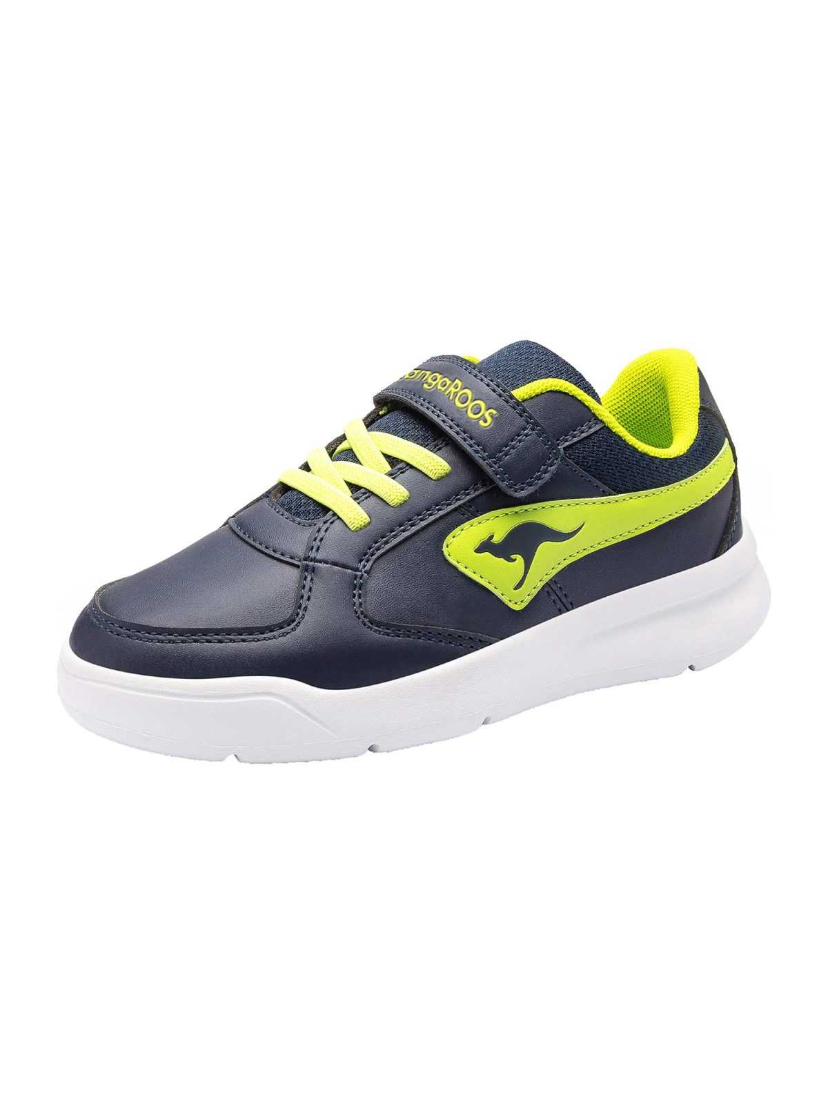 KangaROOS Superge  modra / neonsko rumena