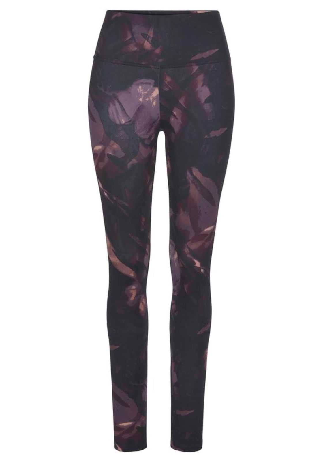 LASCANA ACTIVE Športne hlače  lila / roza / črna