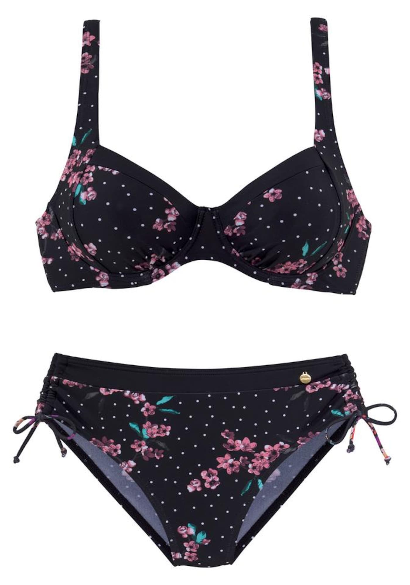 LASCANA Bikini 'Wire Osaka'  črna