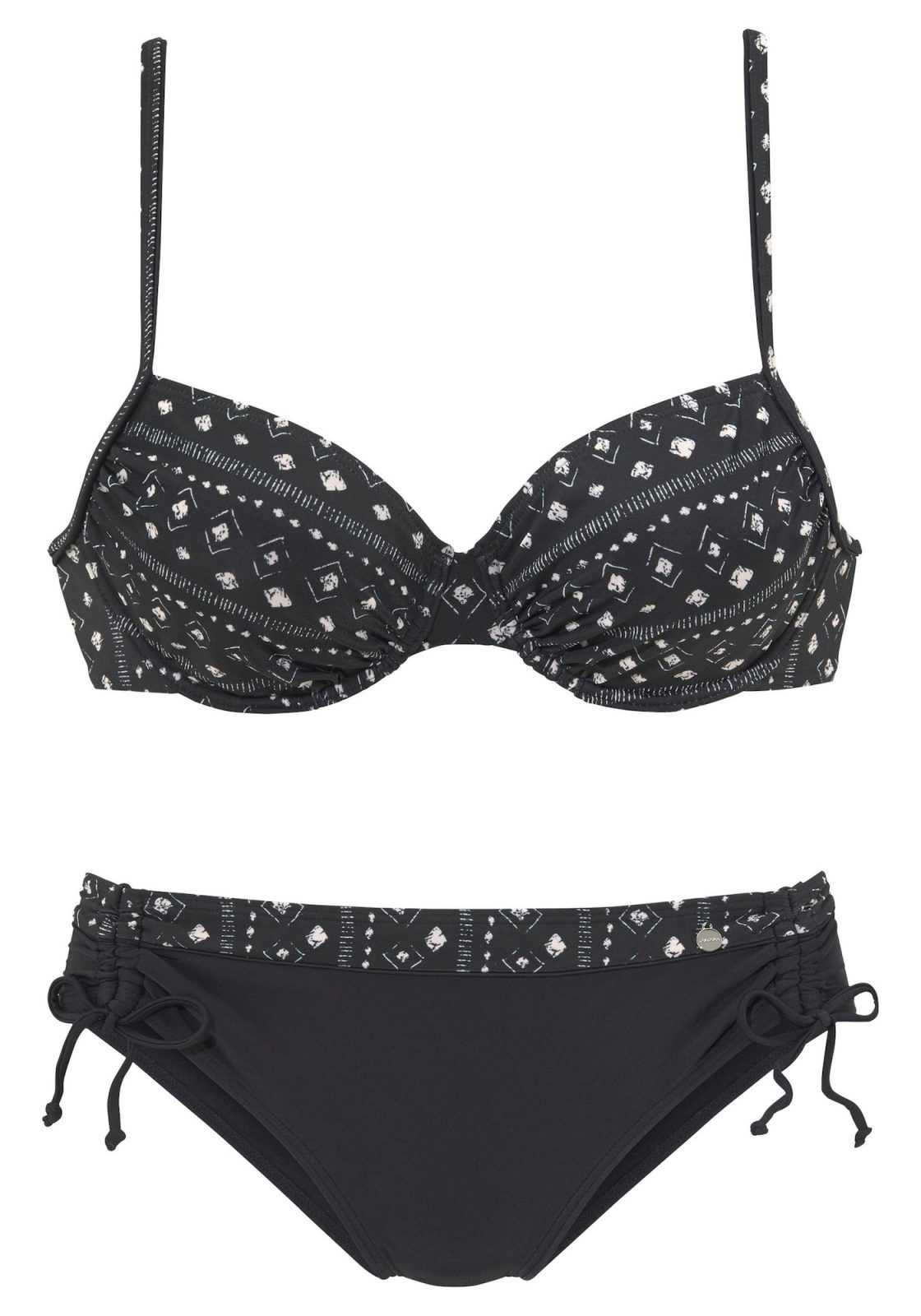 LASCANA Bikini  črna