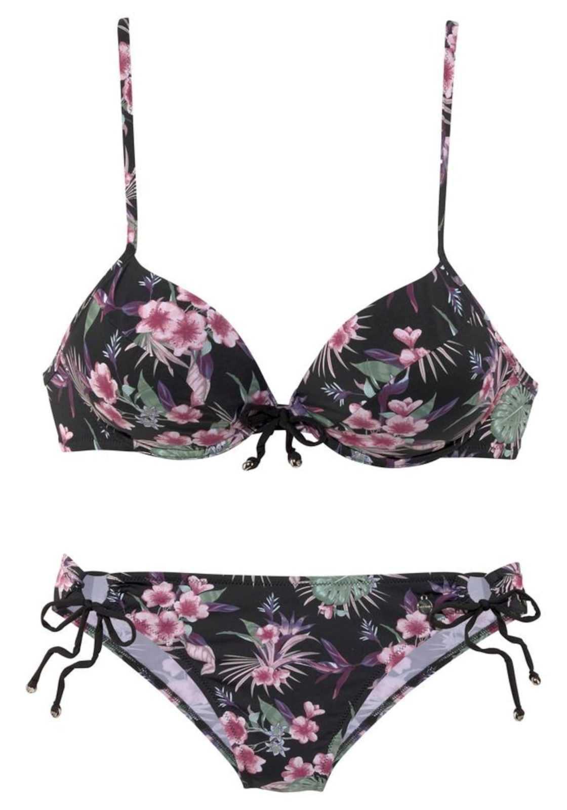 LASCANA Bikini  črna