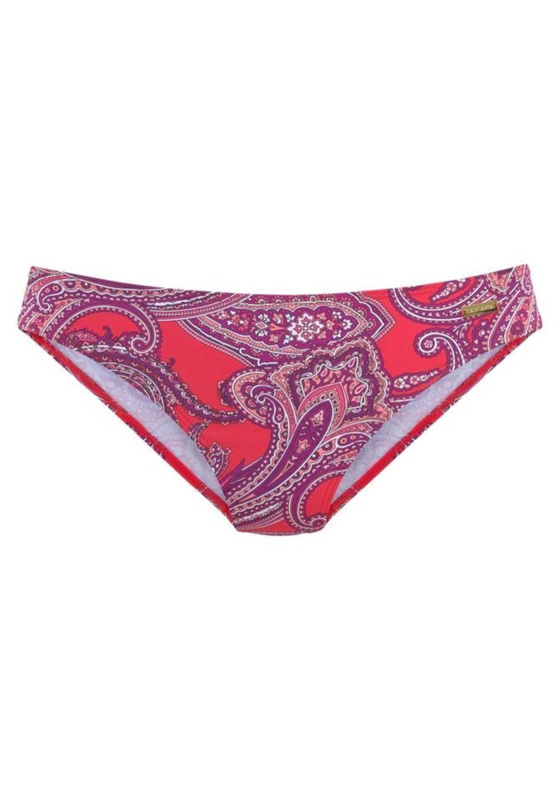 LASCANA Bikini hlačke 'Boho'  mešane barve / rdeča