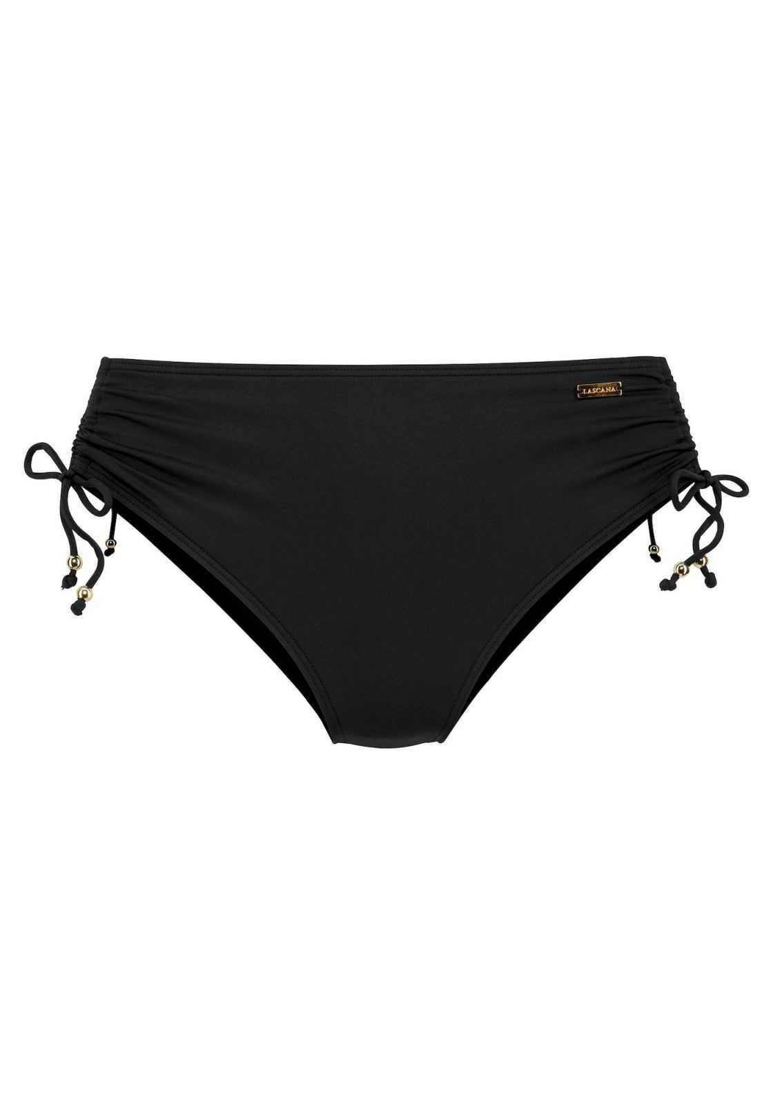 LASCANA Bikini hlačke 'Italy'  črna