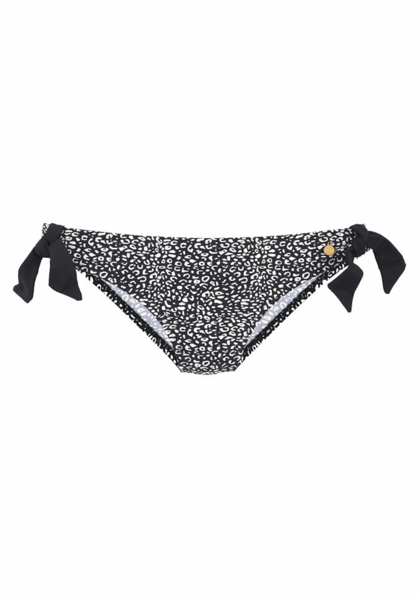 LASCANA Bikini hlačke 'Leo'  črna