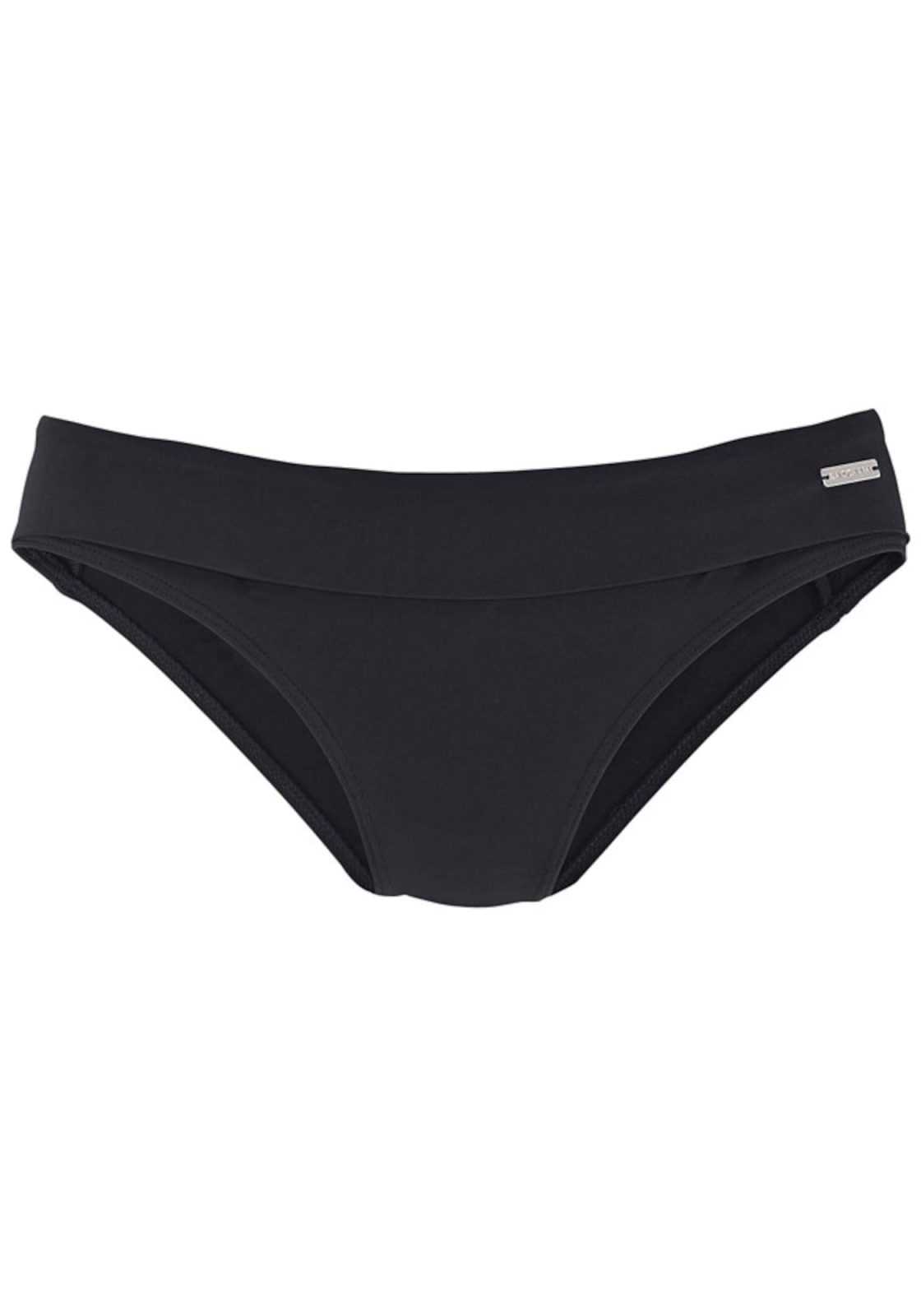 LASCANA Bikini hlačke 'Sofia'  črna
