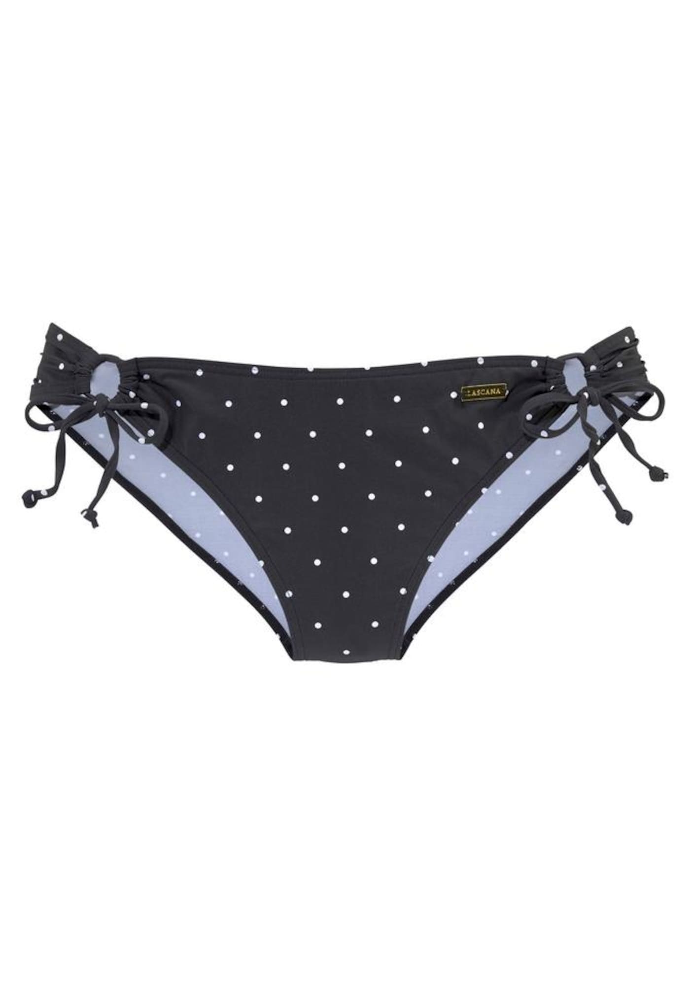 LASCANA Bikini hlačke  črna