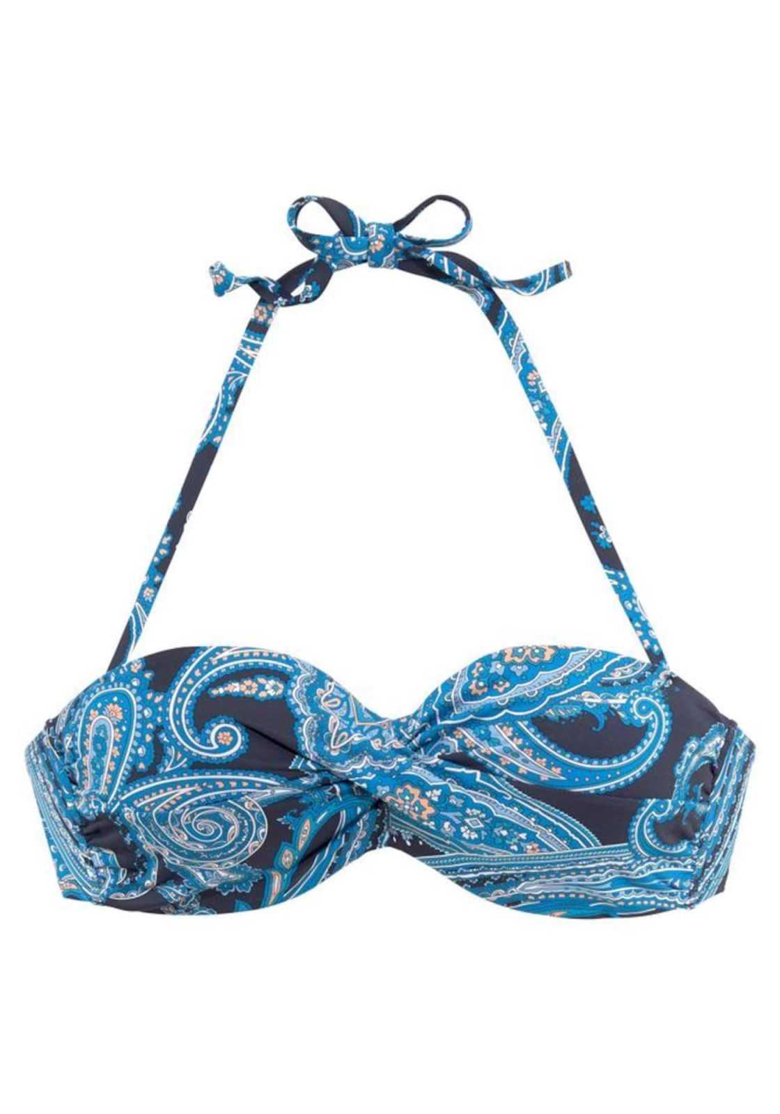 LASCANA Bikini zgornji del 'Boho'  mornarska