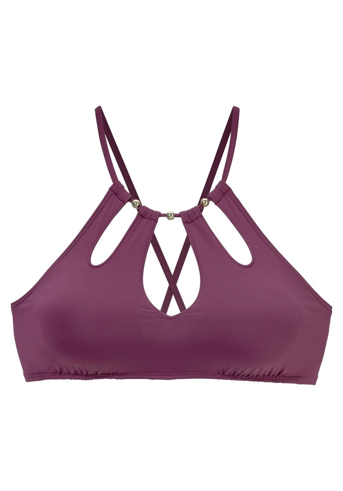 LASCANA Bikini zgornji del 'Italy'  jagoda