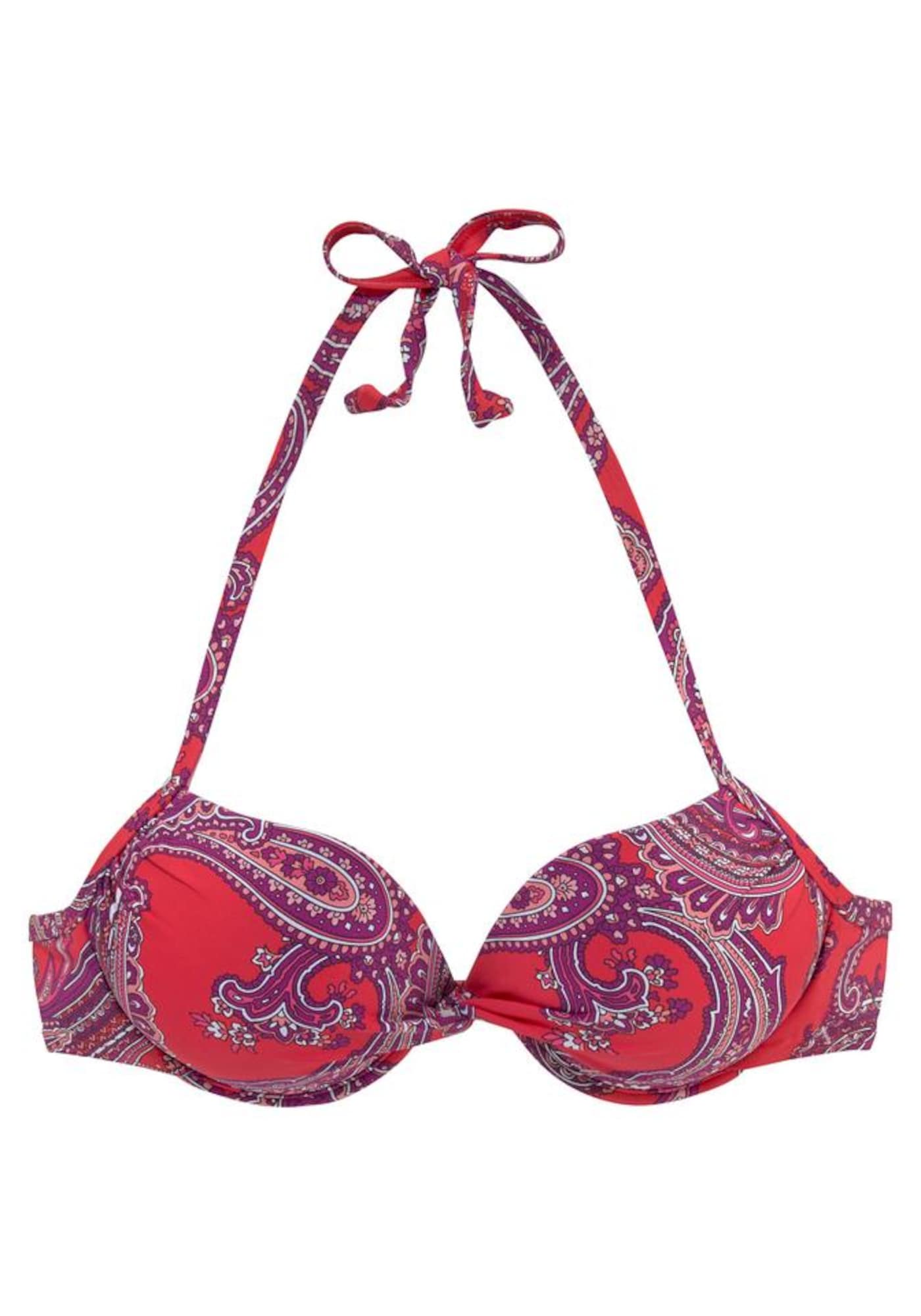 LASCANA Bikini zgornji del  rdeča