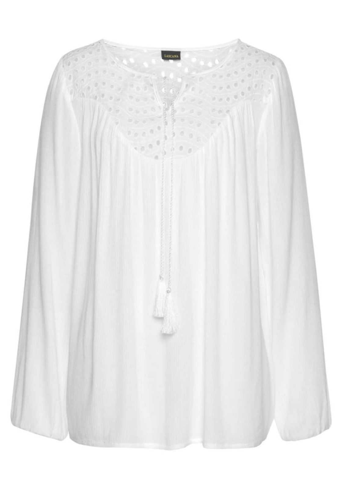 LASCANA Bluza  bela