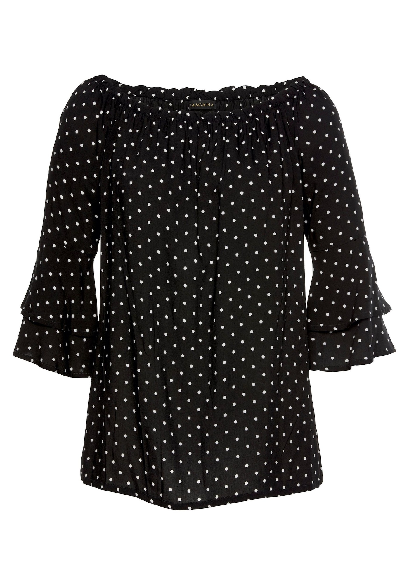 LASCANA Bluza  črna