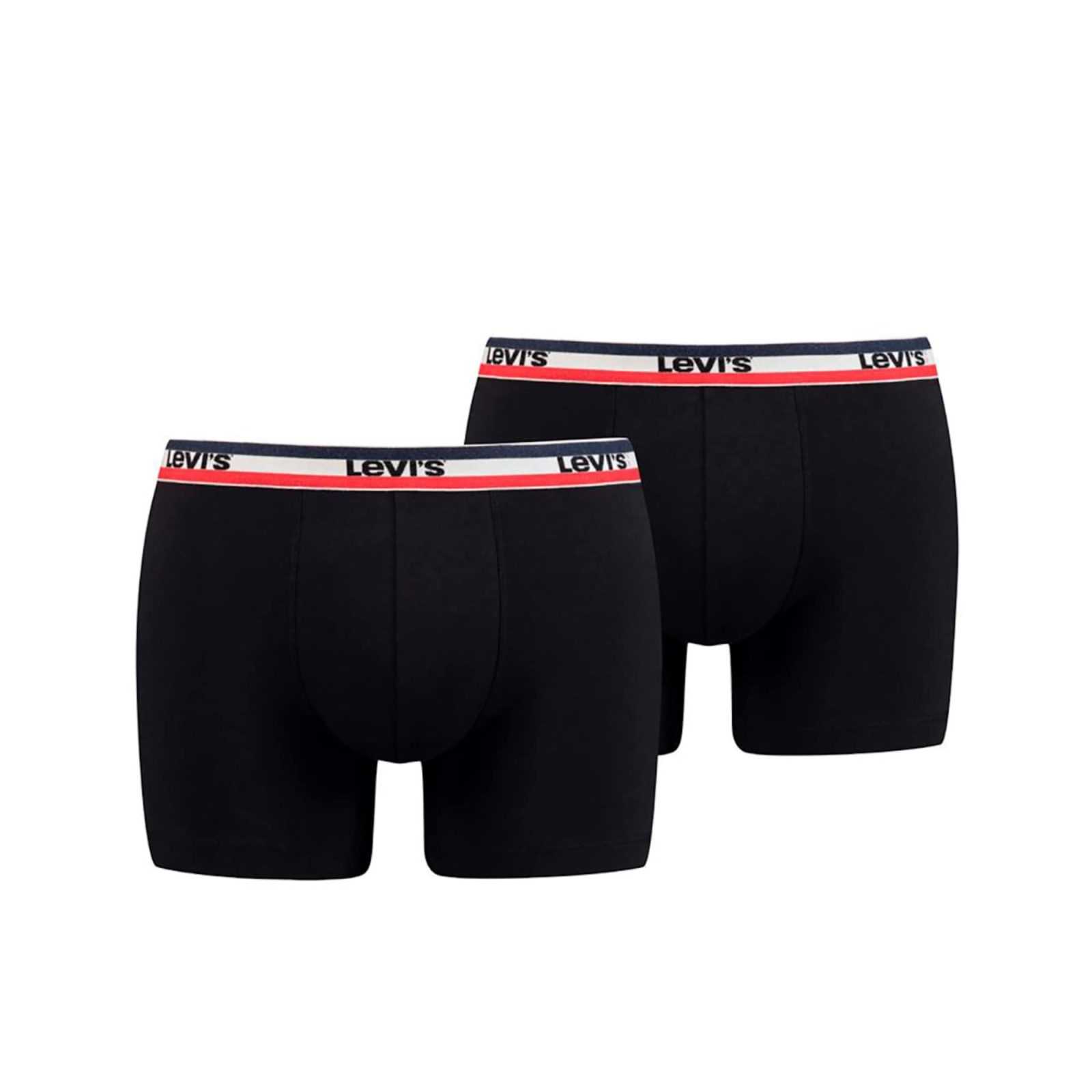 LEVI'S Boksarice  mornarska / rdeča / črna / bela