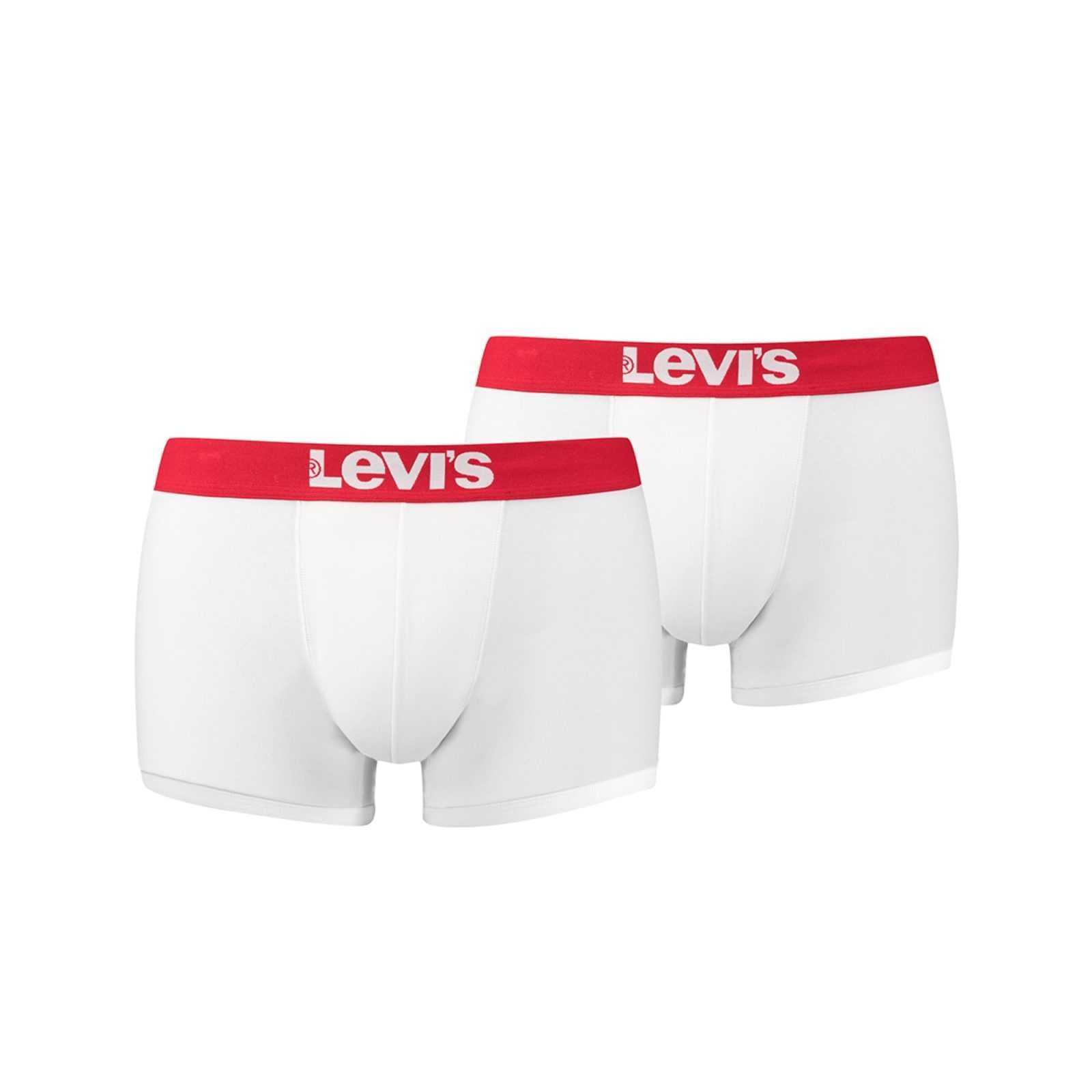 LEVI'S Boksarice  rdeča / bela