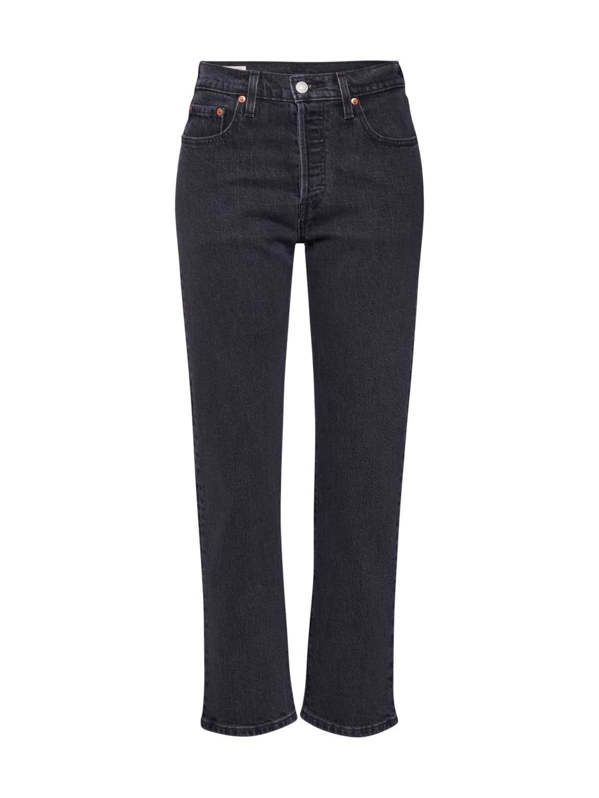 LEVI'S Kavbojke '501® CROP'  temno siva