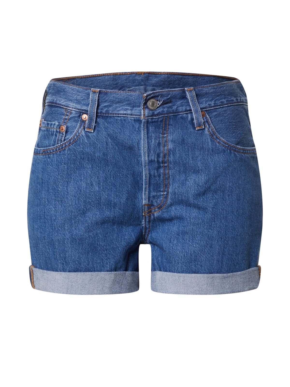 LEVI'S Kavbojke '501® SHORT LONG'  moder denim