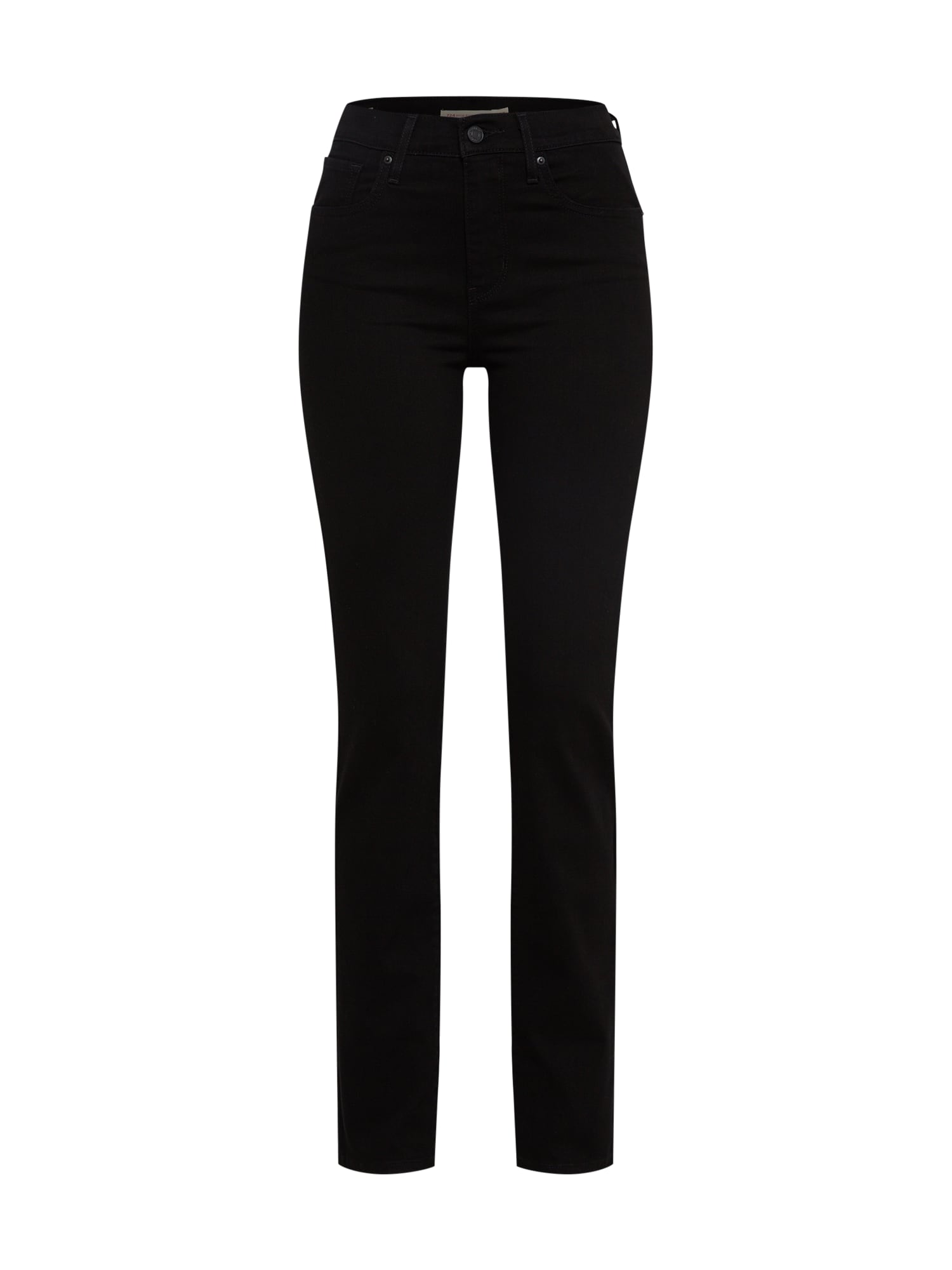LEVI'S Kavbojke '724™ HIGH RISE STRAIGHT'  črn denim