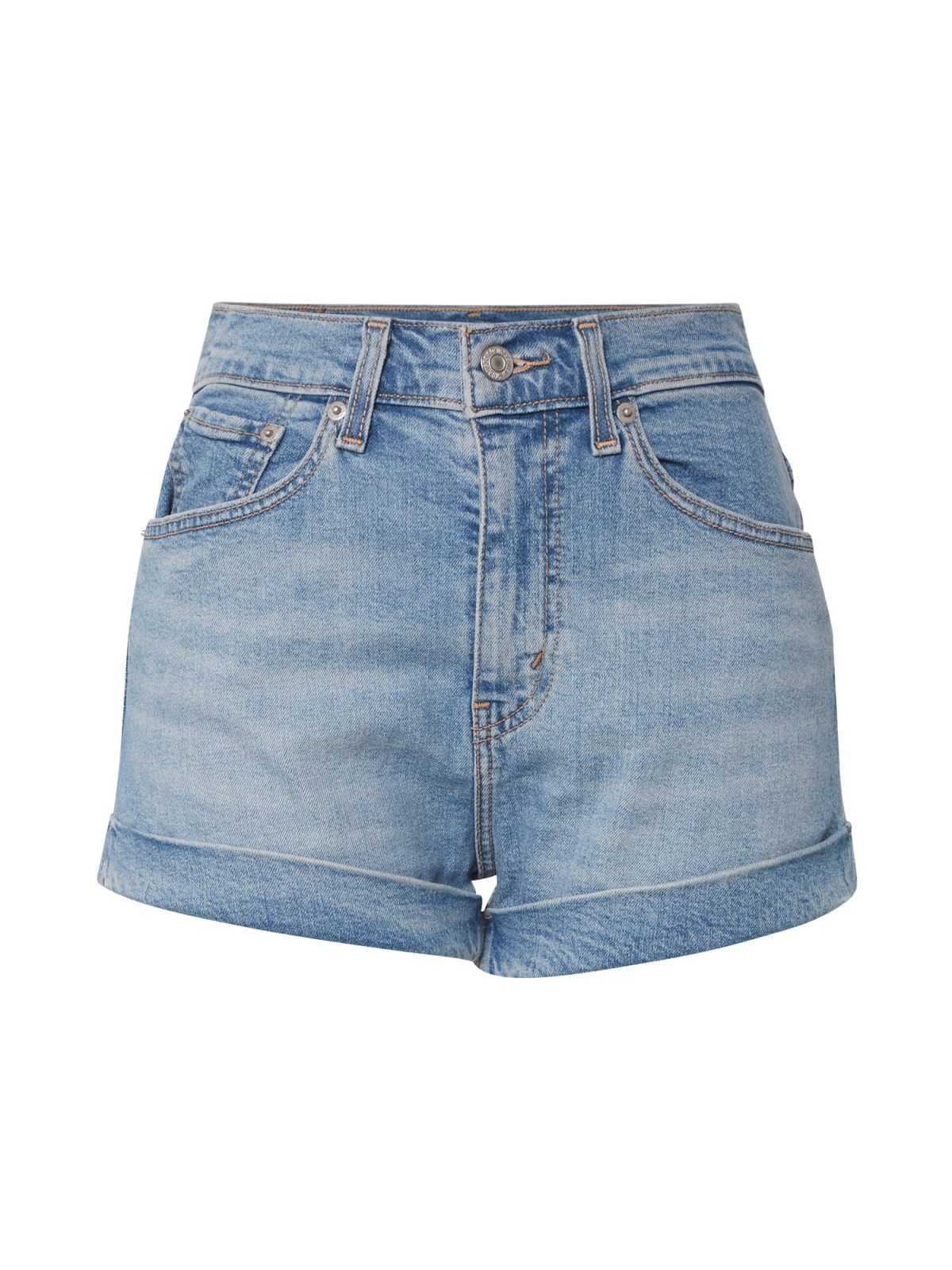 LEVI'S Kavbojke 'MOM A LINE SHORT 2'  moder denim