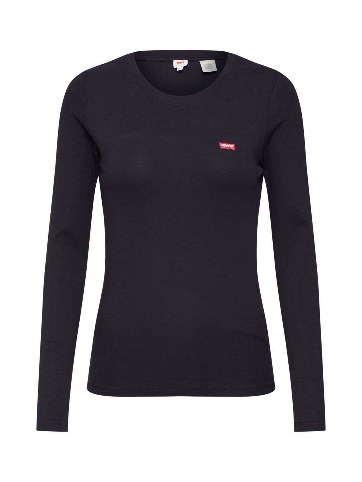 LEVI'S Majica 'Baby Tee'  rdeča / črna / bela