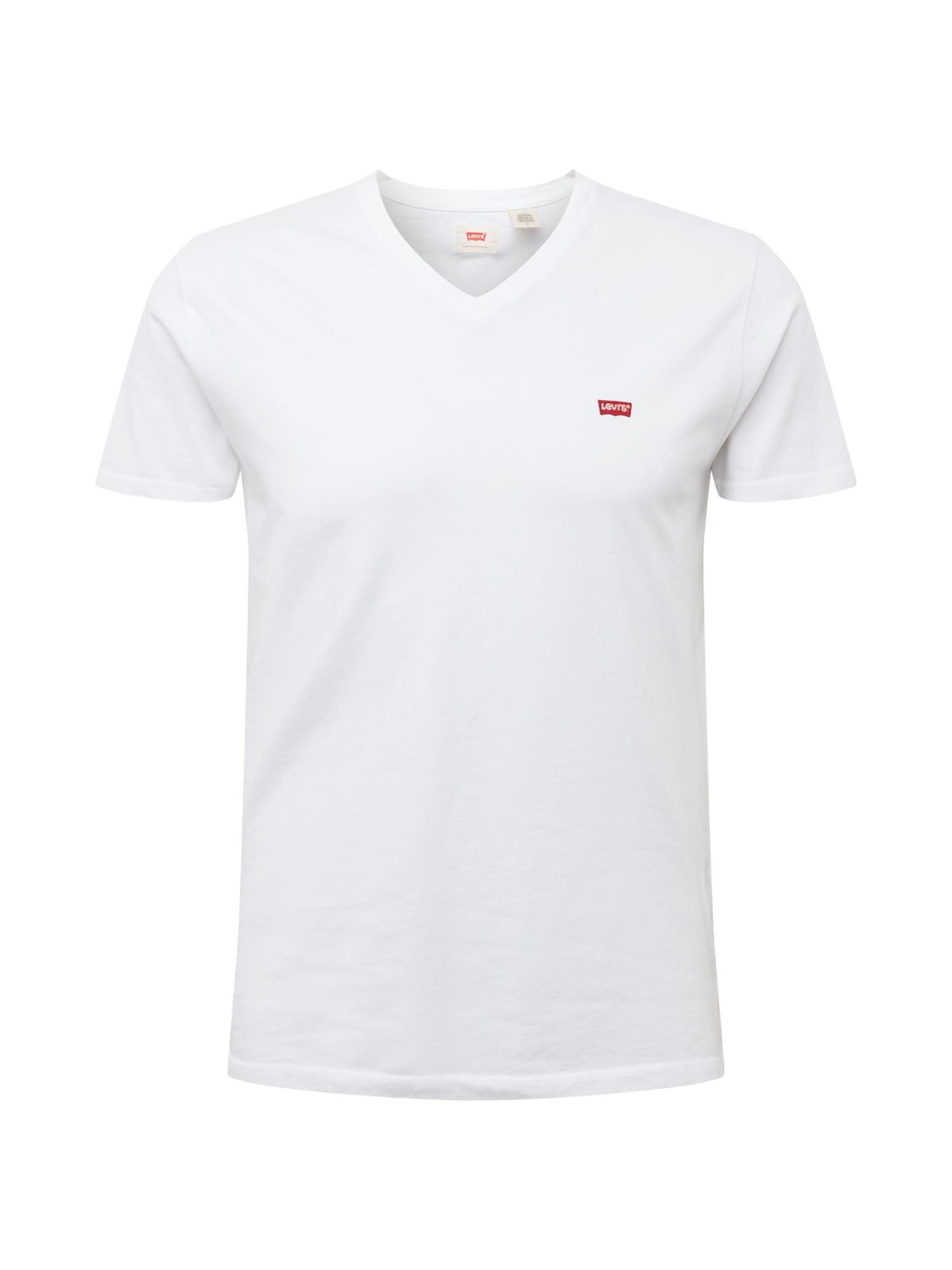 LEVI'S Majica 'ORIGHM'  rdeča / bela