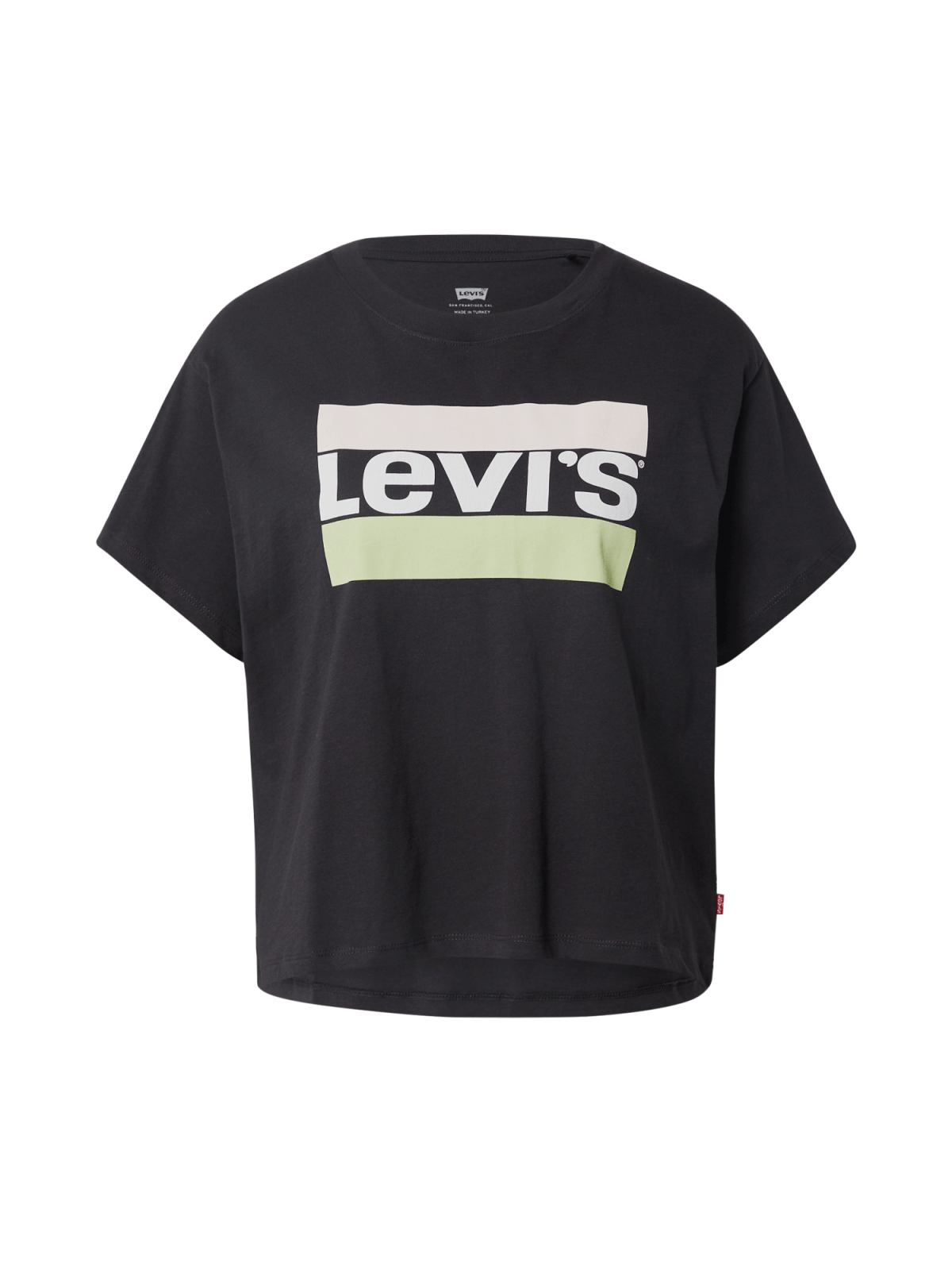 LEVI'S Majica 'VARSITY'  nočno modra / zelena / bela