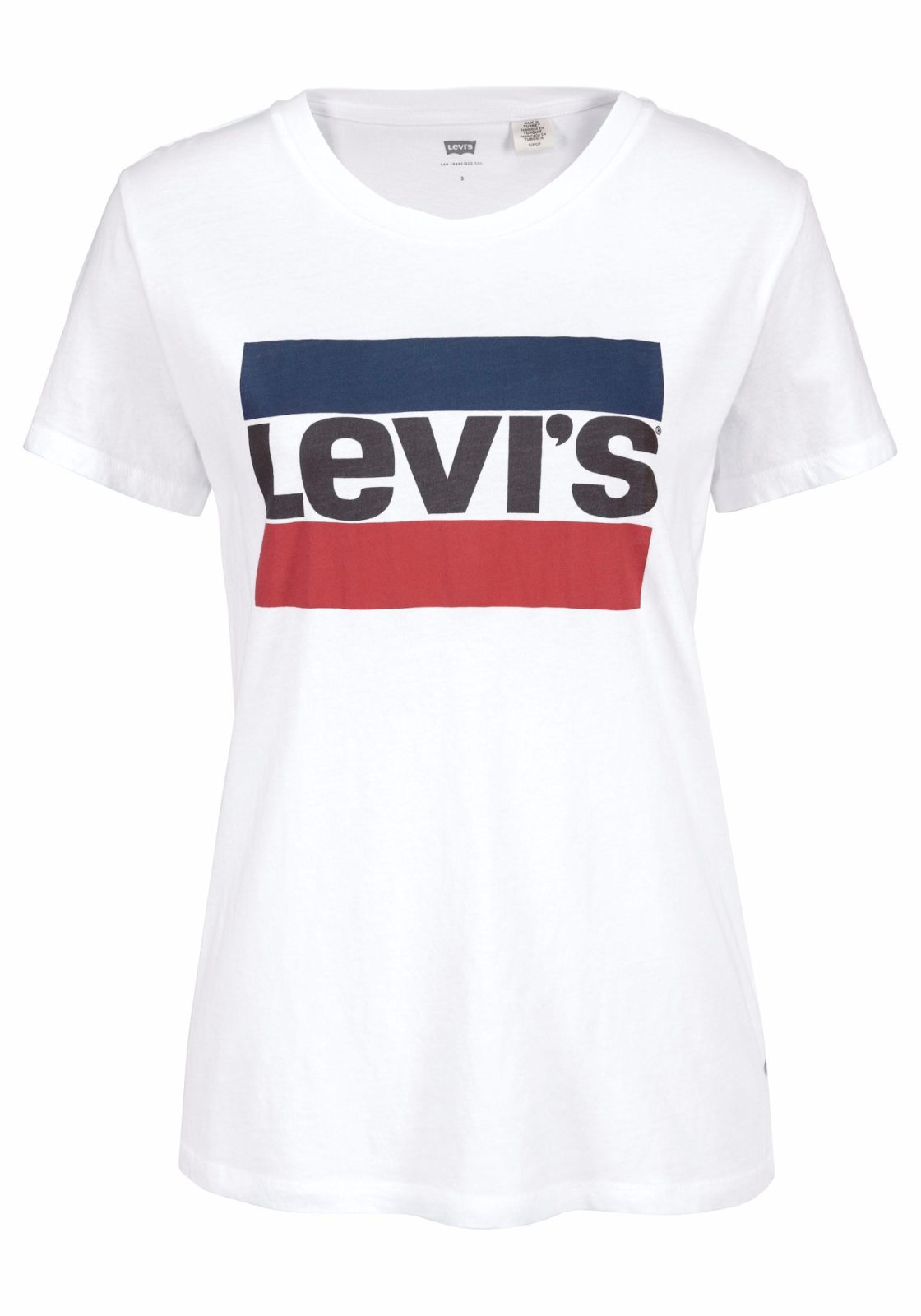 LEVI'S Majica  modra / rdeča / črna / bela