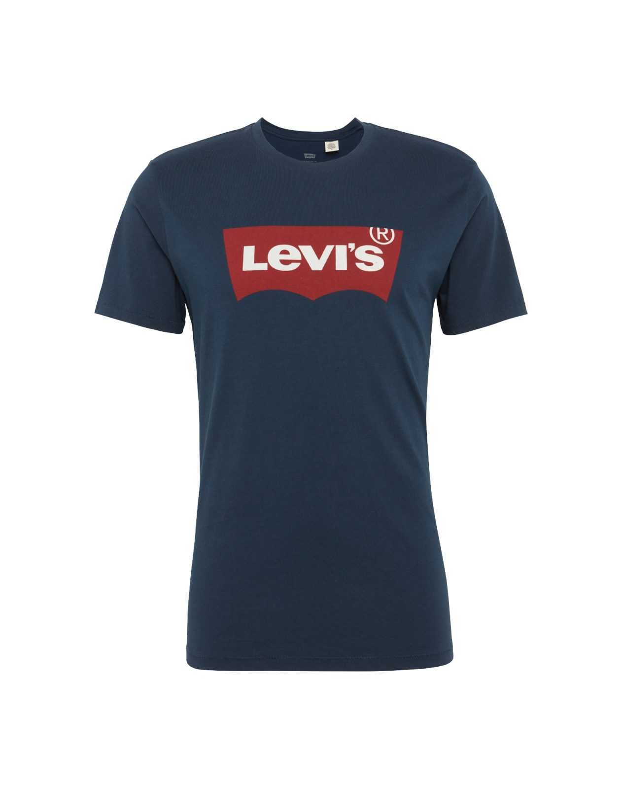 LEVI'S Majica  mornarska / rdeča / bela