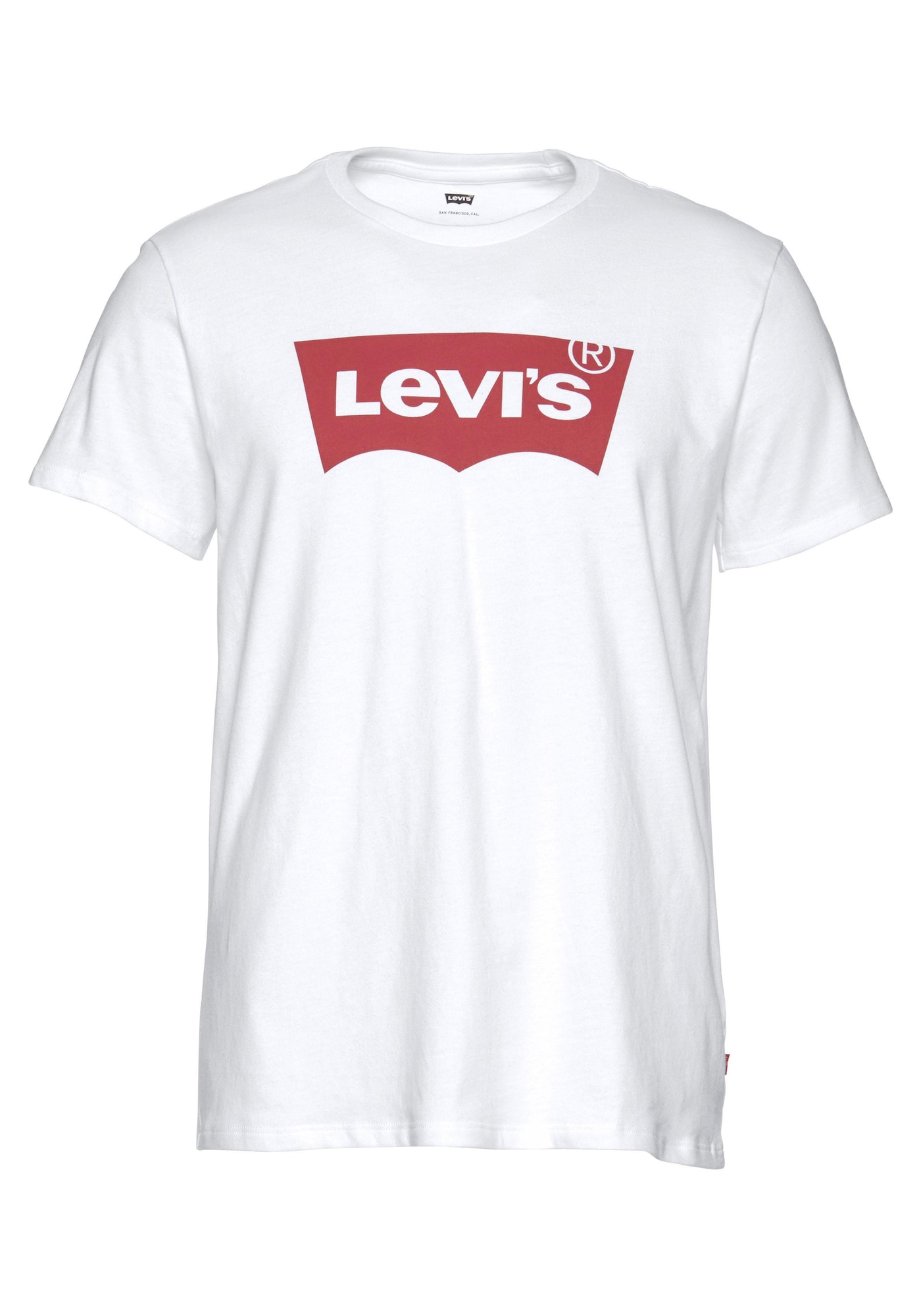 LEVI'S Majica  rdeča / bela