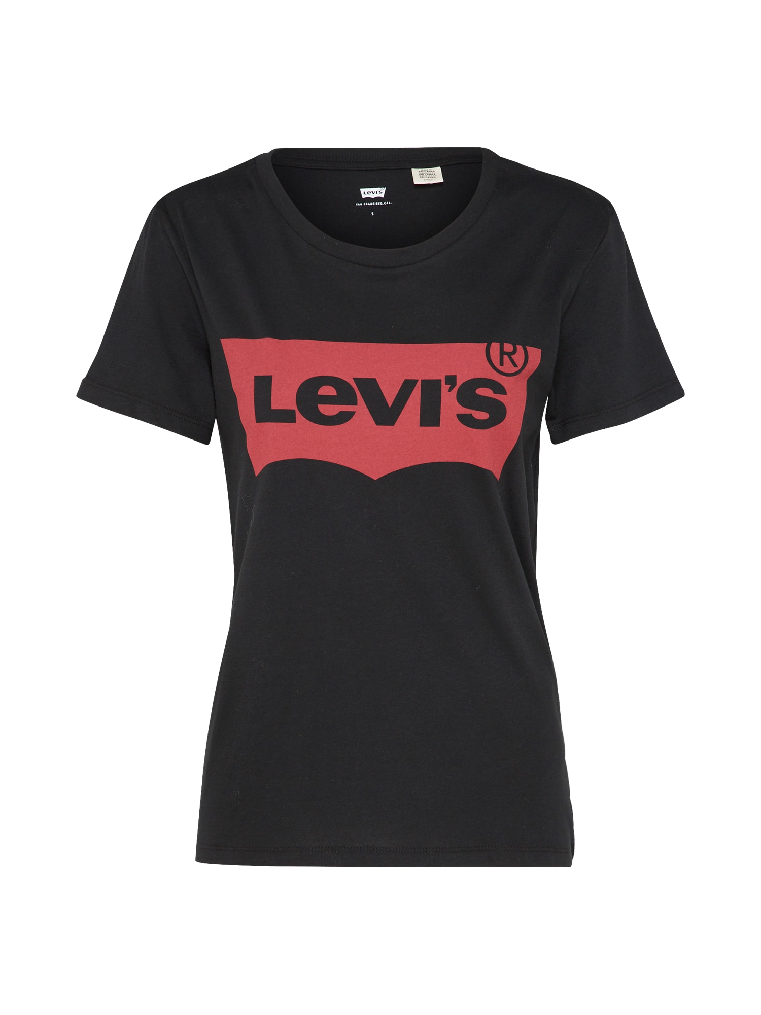 LEVI'S Majica  rdeča / črna