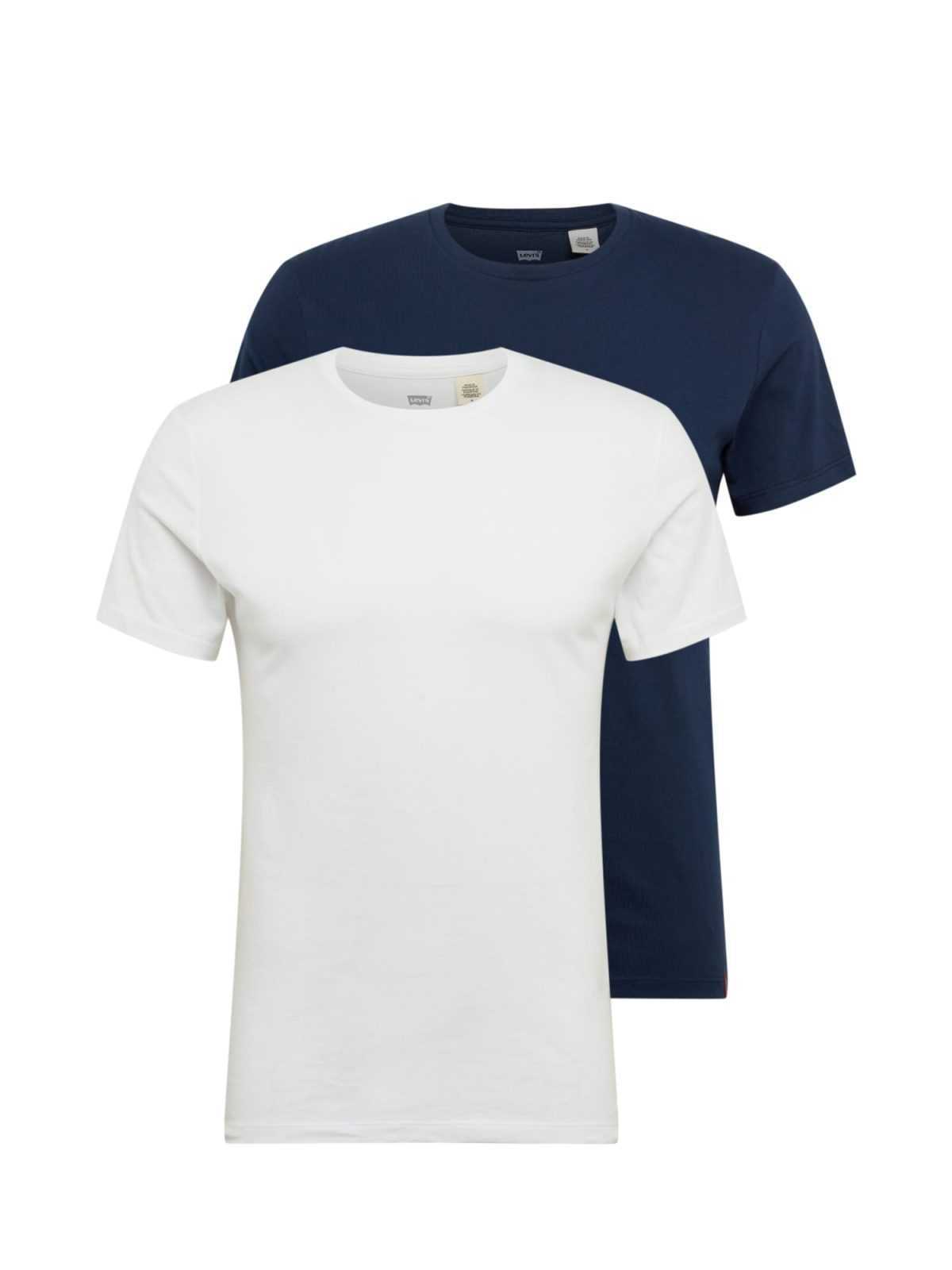 LEVI'S Majica  temno modra / bela