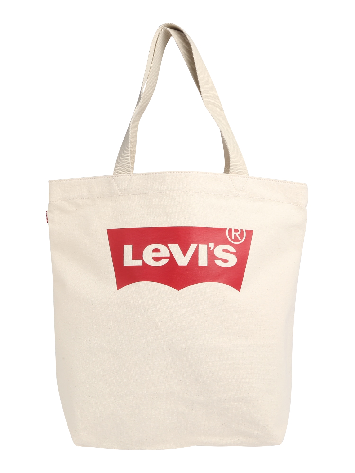 LEVI'S Nakupovalna torba  ecru / rdeča