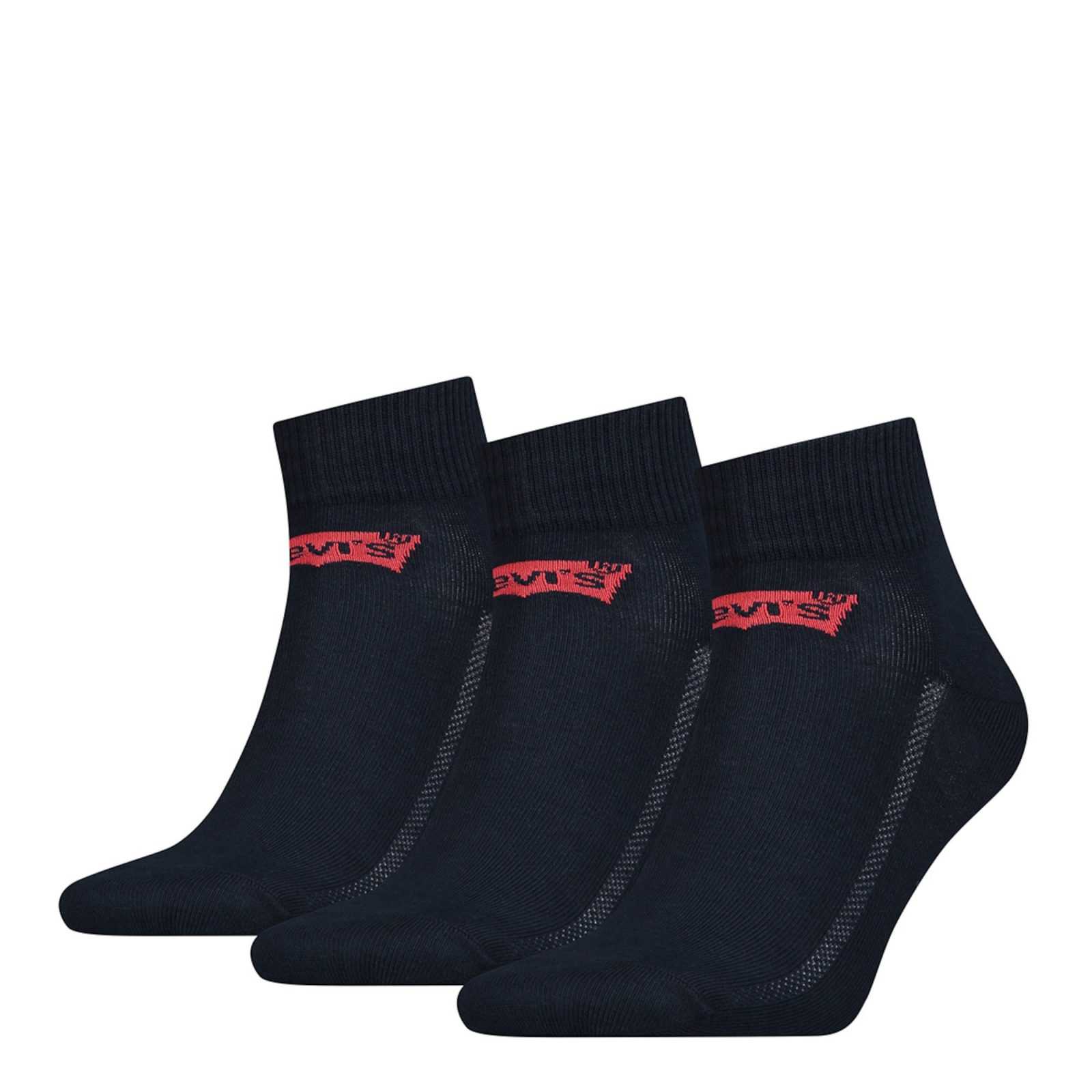 LEVI'S Nogavice  temno modra / rdeča