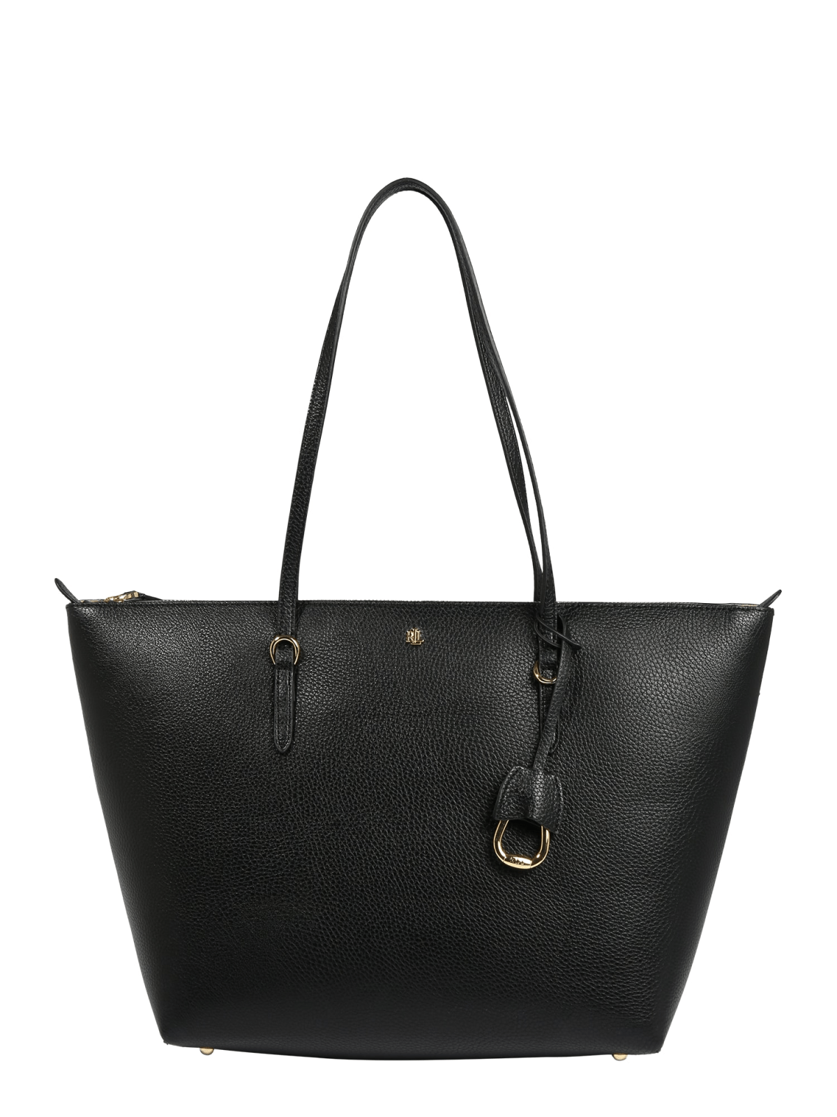 Lauren Ralph Lauren Nakupovalna torba 'GRAIN KEATON'  črna