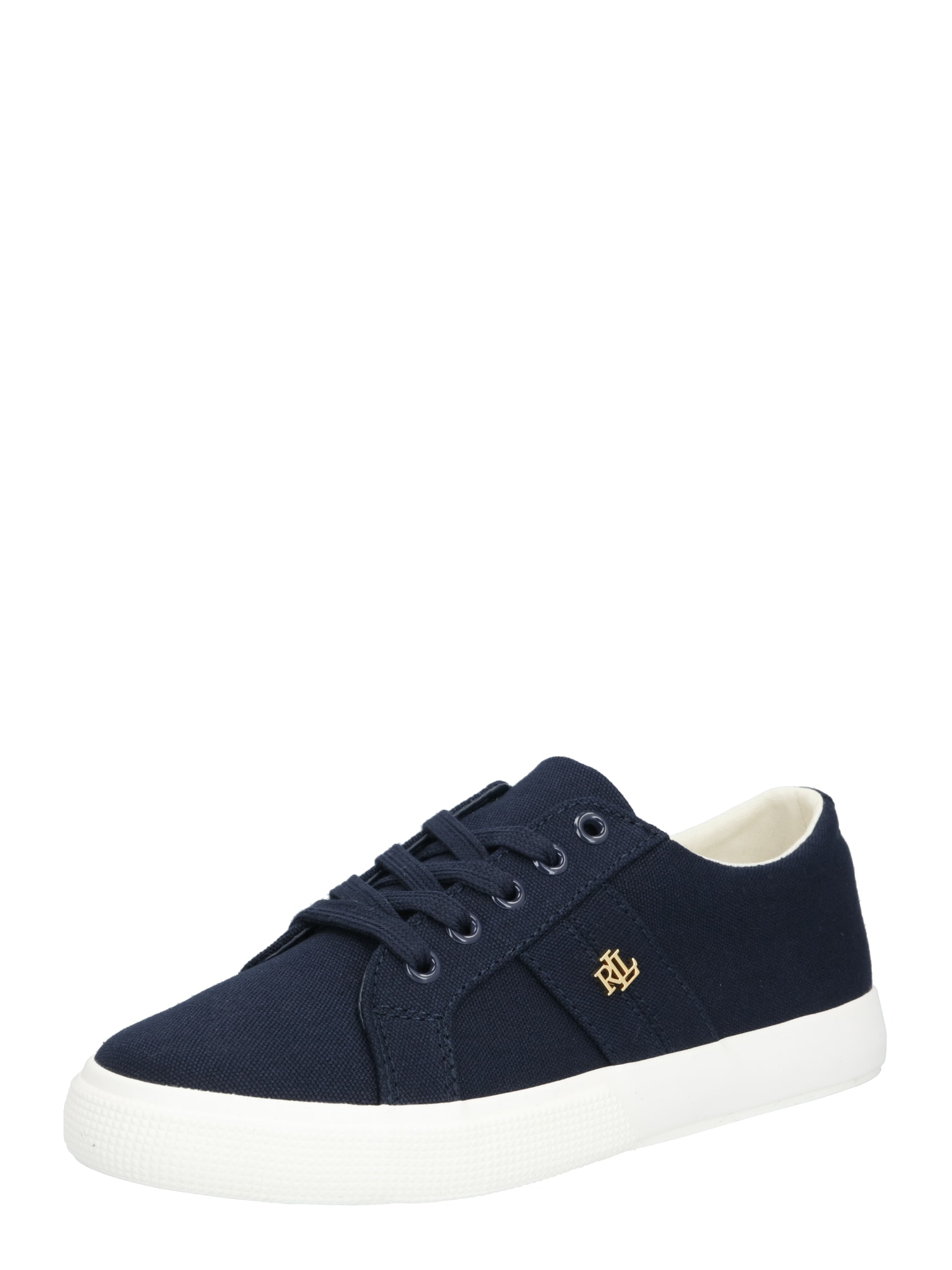 Lauren Ralph Lauren Nizke superge 'JANSON II-NE-SNEAKERS-VULC'  mornarska / bela