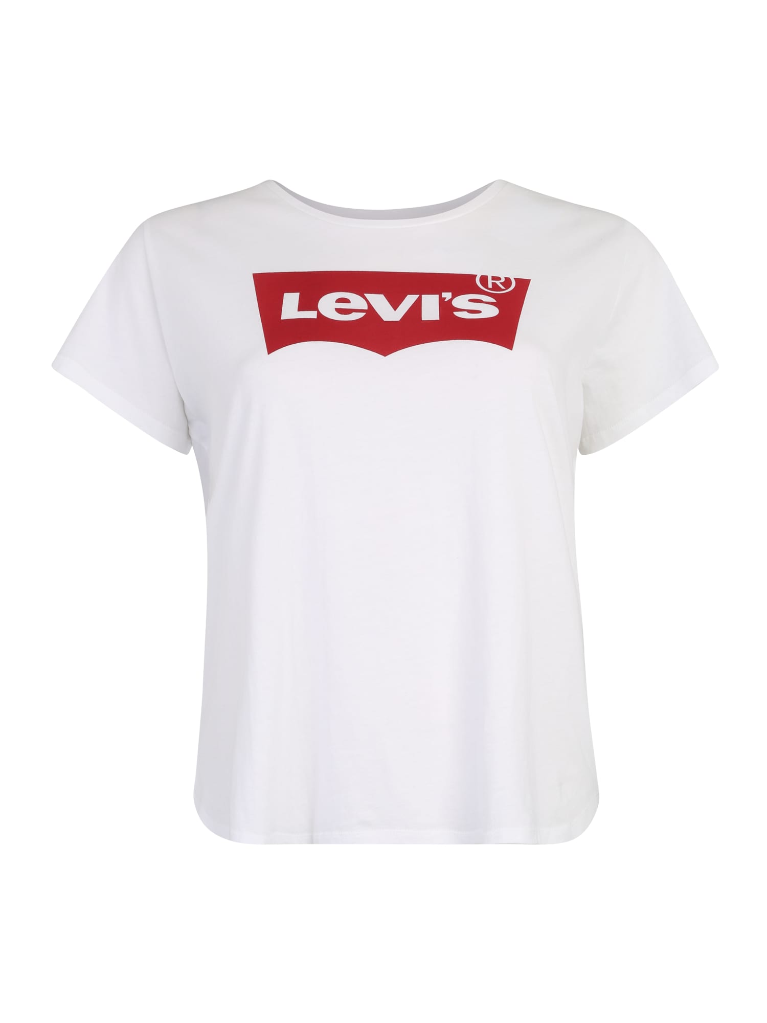 Levi's® Plus Majica 'PERFECT TEE'  rdeča / bela